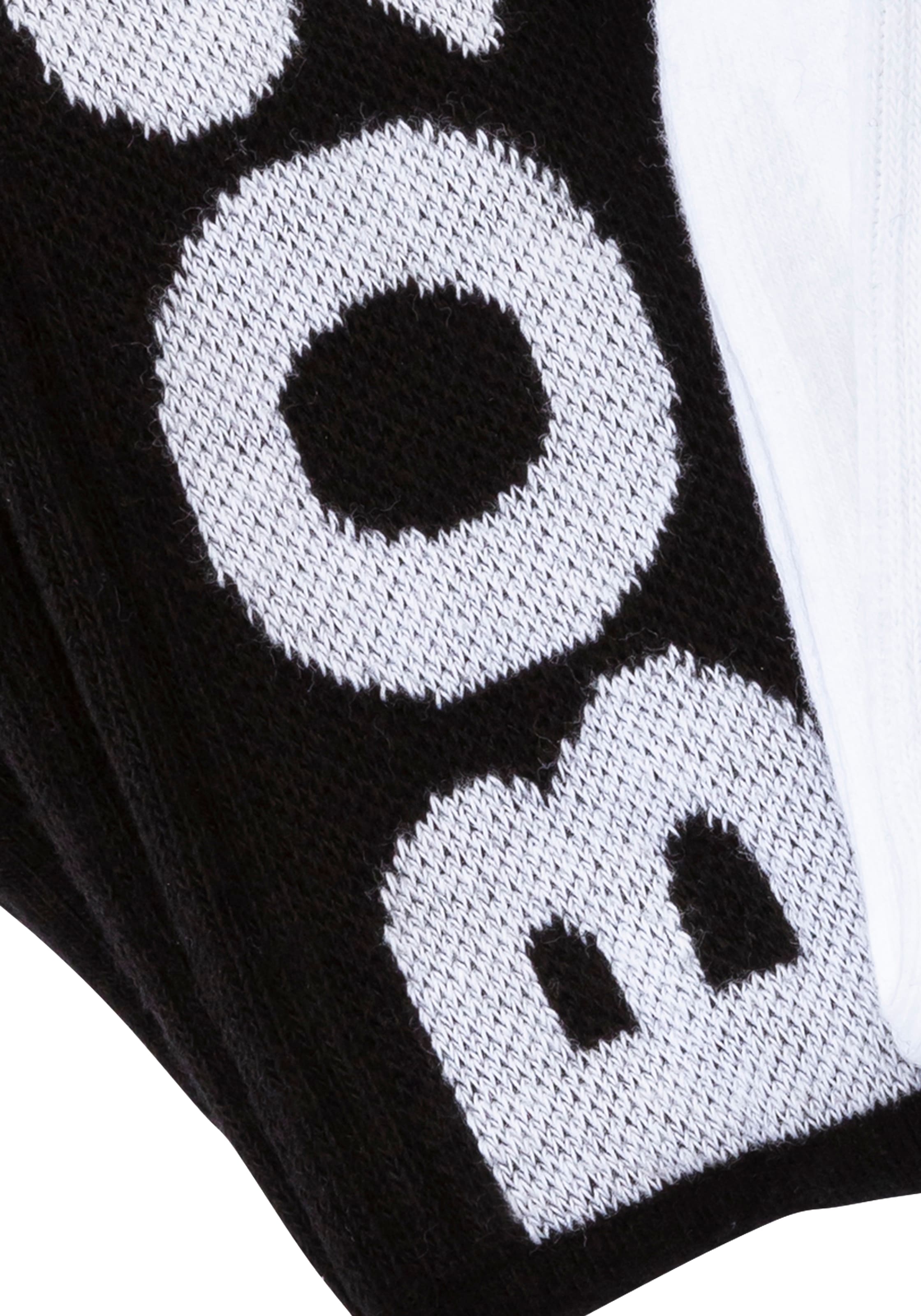 BOSS Socken »3P QS Rib Logo CC«, mit Logo