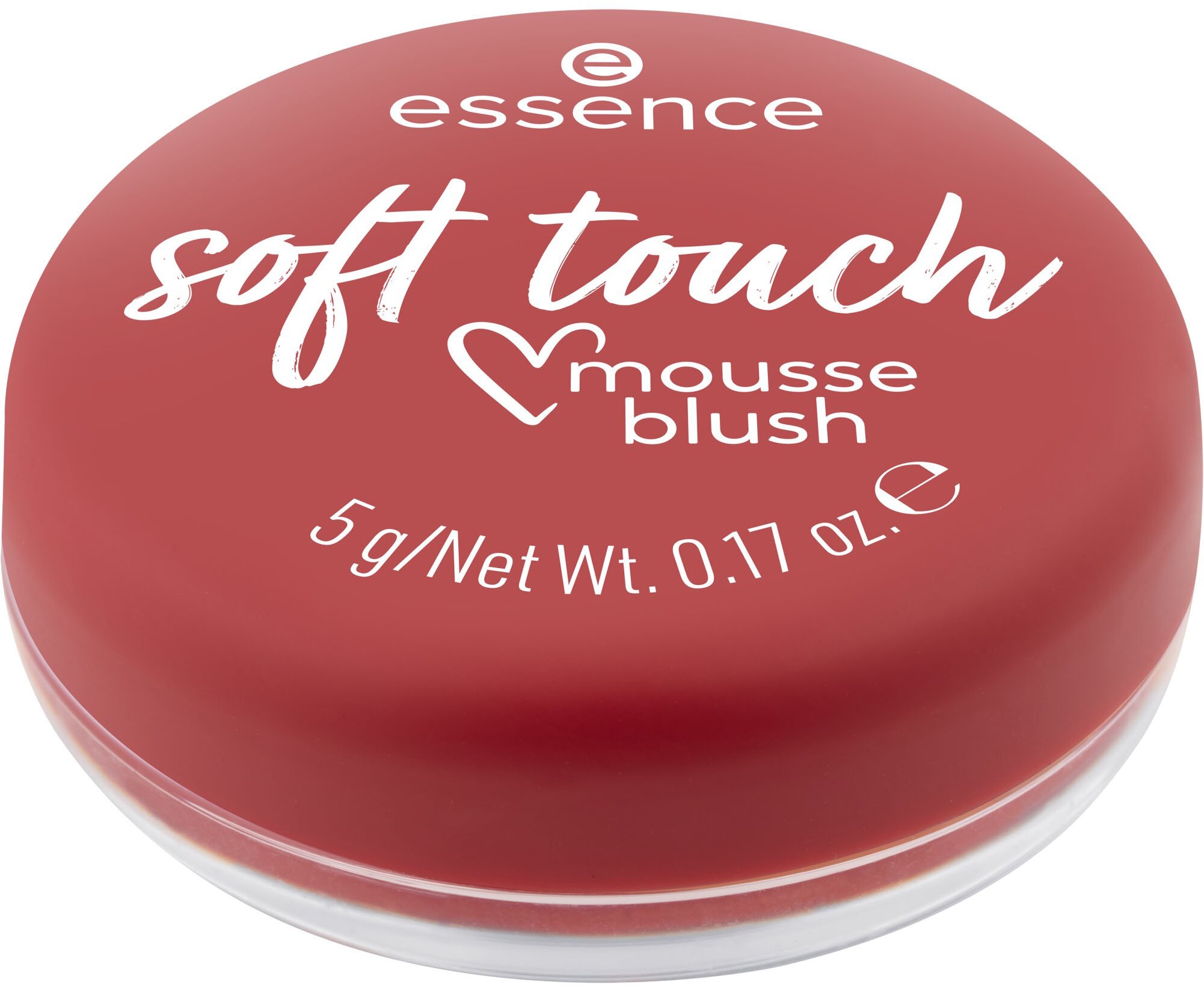 Essence Rouge »soft touch mousse blush«, (Set, 3 tlg.), Ebenmäßiger und matter Look, zartes Puder-Finish, variable Deckkraft.