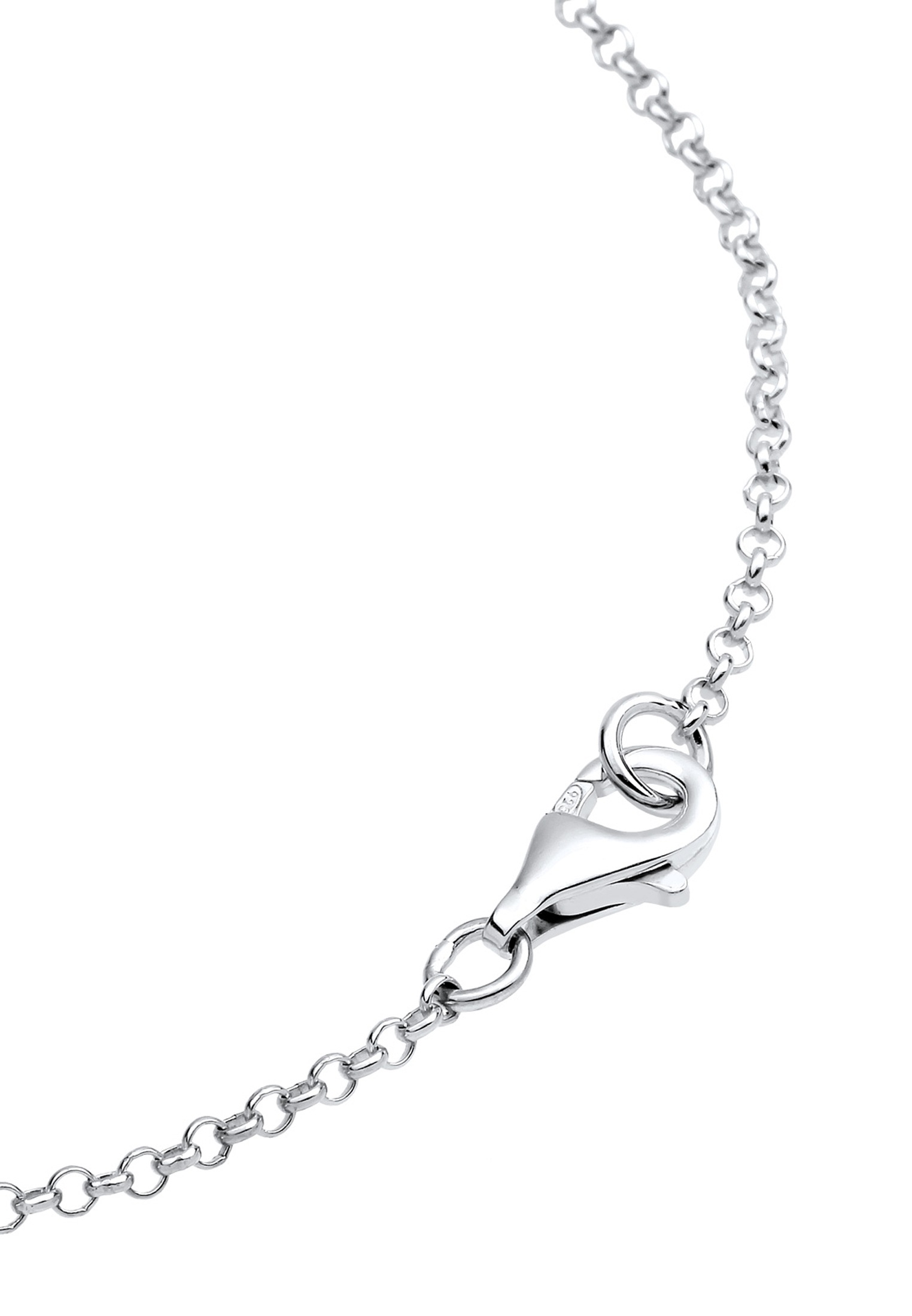 Elli Armkette »Armband Kreis Rund Verbunden 925 Sterling Silber«