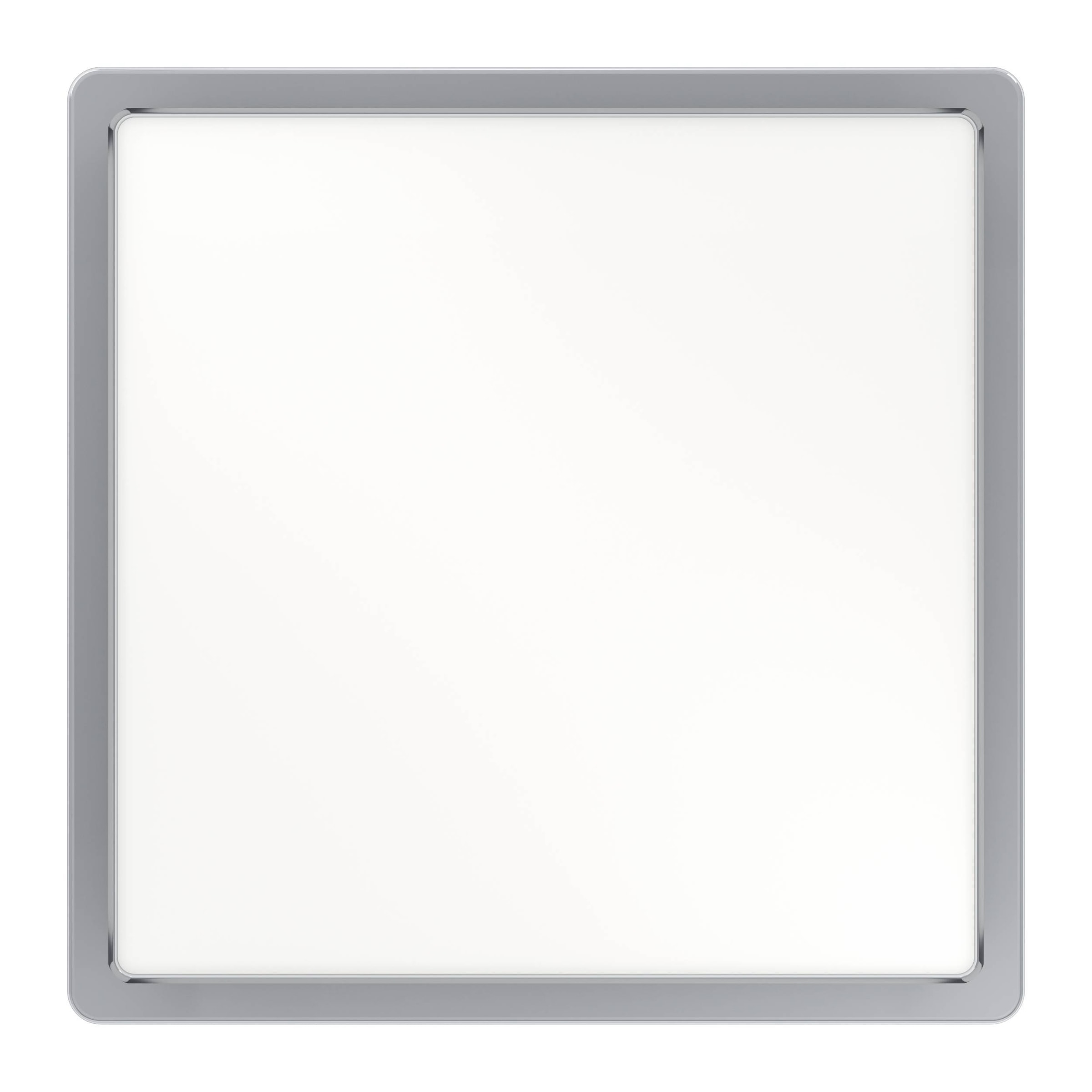 EGLO Aufbauleuchte »Fueva 5 Deckenlampe, Badlampe, Stahl und Kunststoff, chrom, weiß, IP44« LED-Modul 1 Stk. Warmweiß Ø 28,5 cm,  Aufbauleuchte, Bad-Deckenlampe, LED Aufbaulampe, IP44