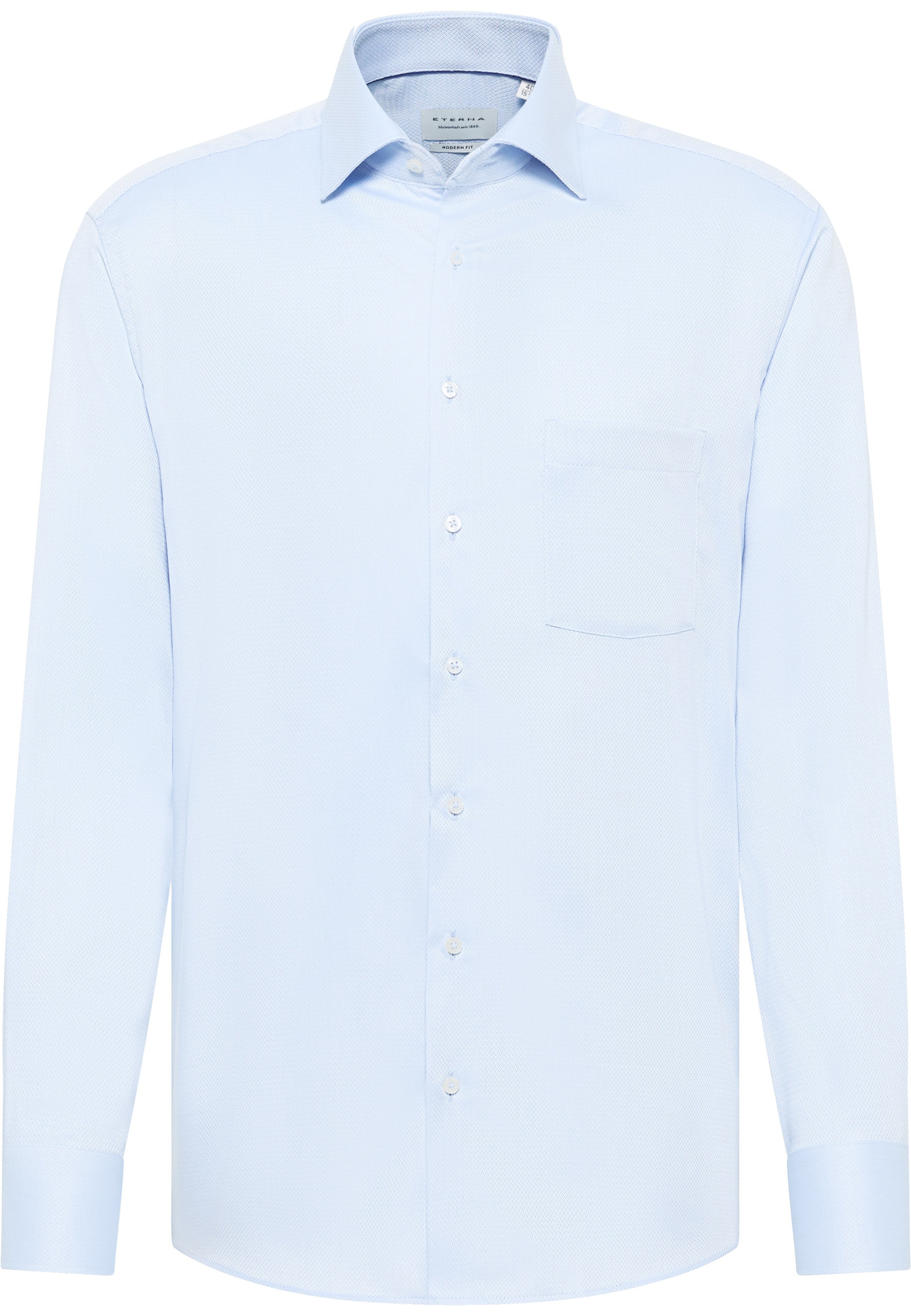 Eterna Langarmhemd »MODERN FIT«, NON IRON (bügelfrei)