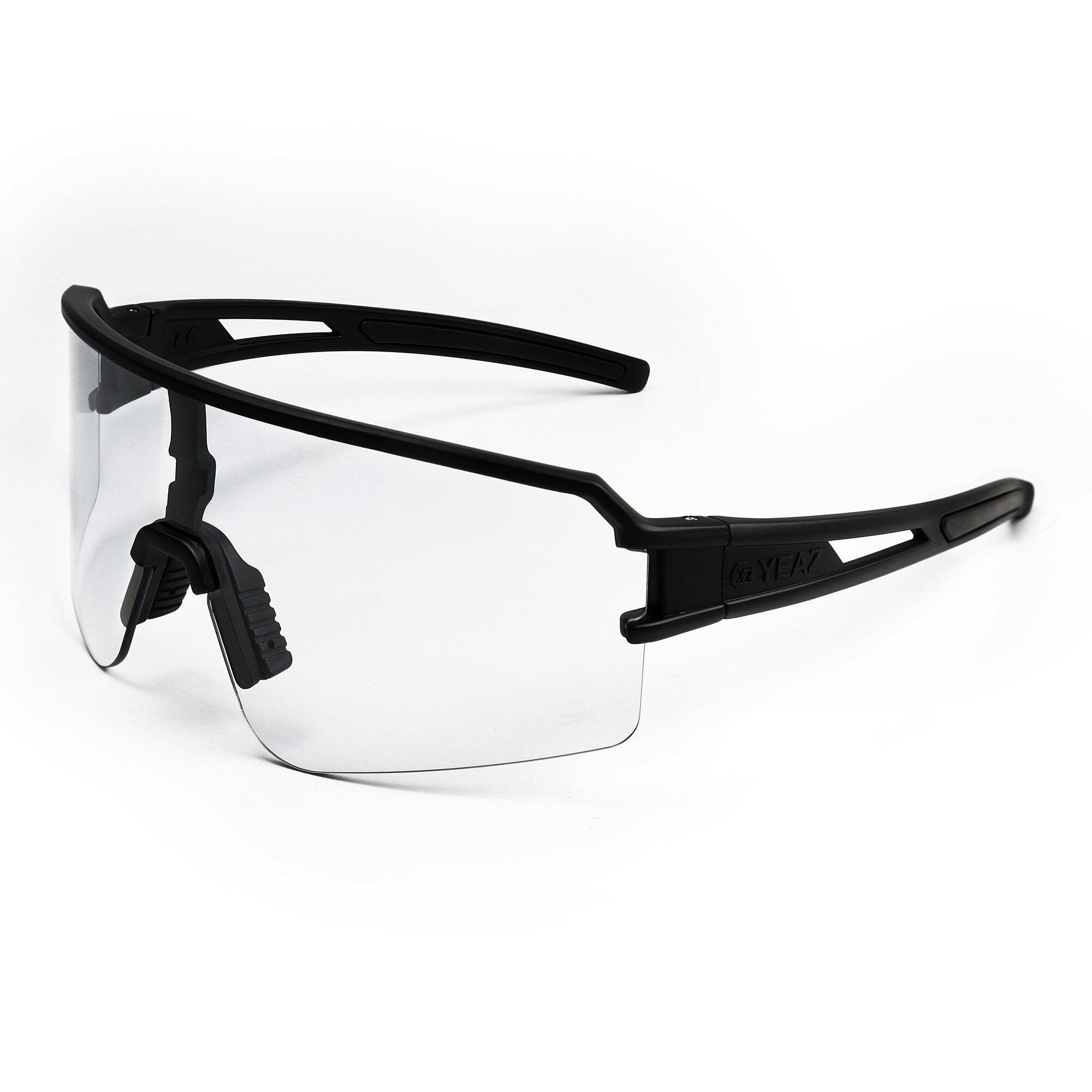 YEAZ Sonnenbrille »Sport-Sonnenbrille weiß/transparent SUNSPOT«