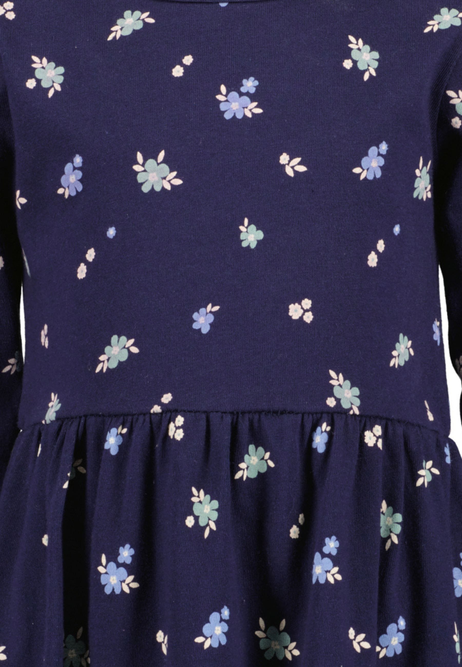 Blue Seven Jerseykleid Baumwolle, allover bedruckt