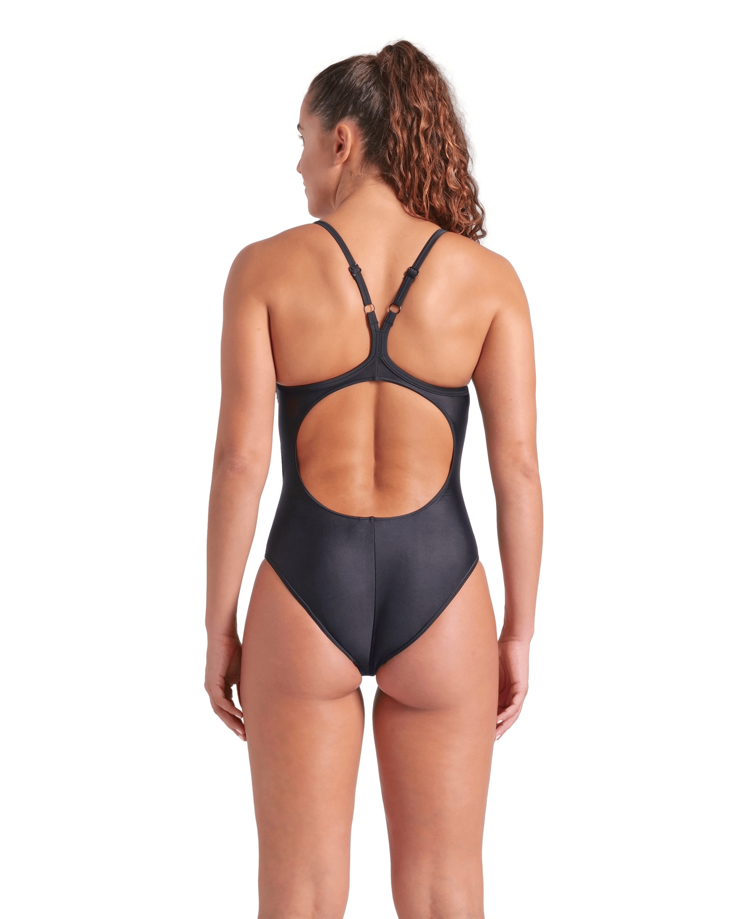 Arena Badeanzug »arena Feel Damen Solid Lightdrop Back Bustier Badeanzug«