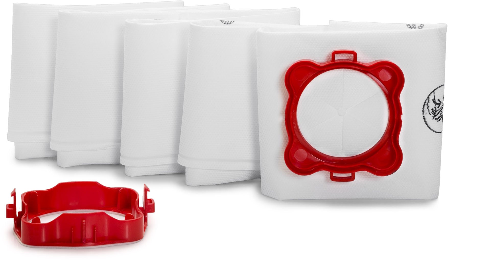 Rowenta Staubsaugerbeutel »Wonderbag Compact WB3051«, 3-lagig mit reißfester Gewebestruktur