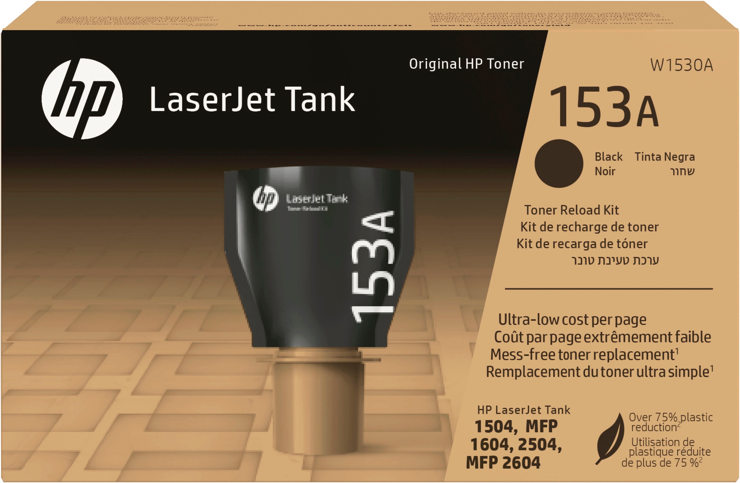 Hp Tonerkartusche »153 Original LaserJet Tank Toner-Nachfüllkit« in schwarz