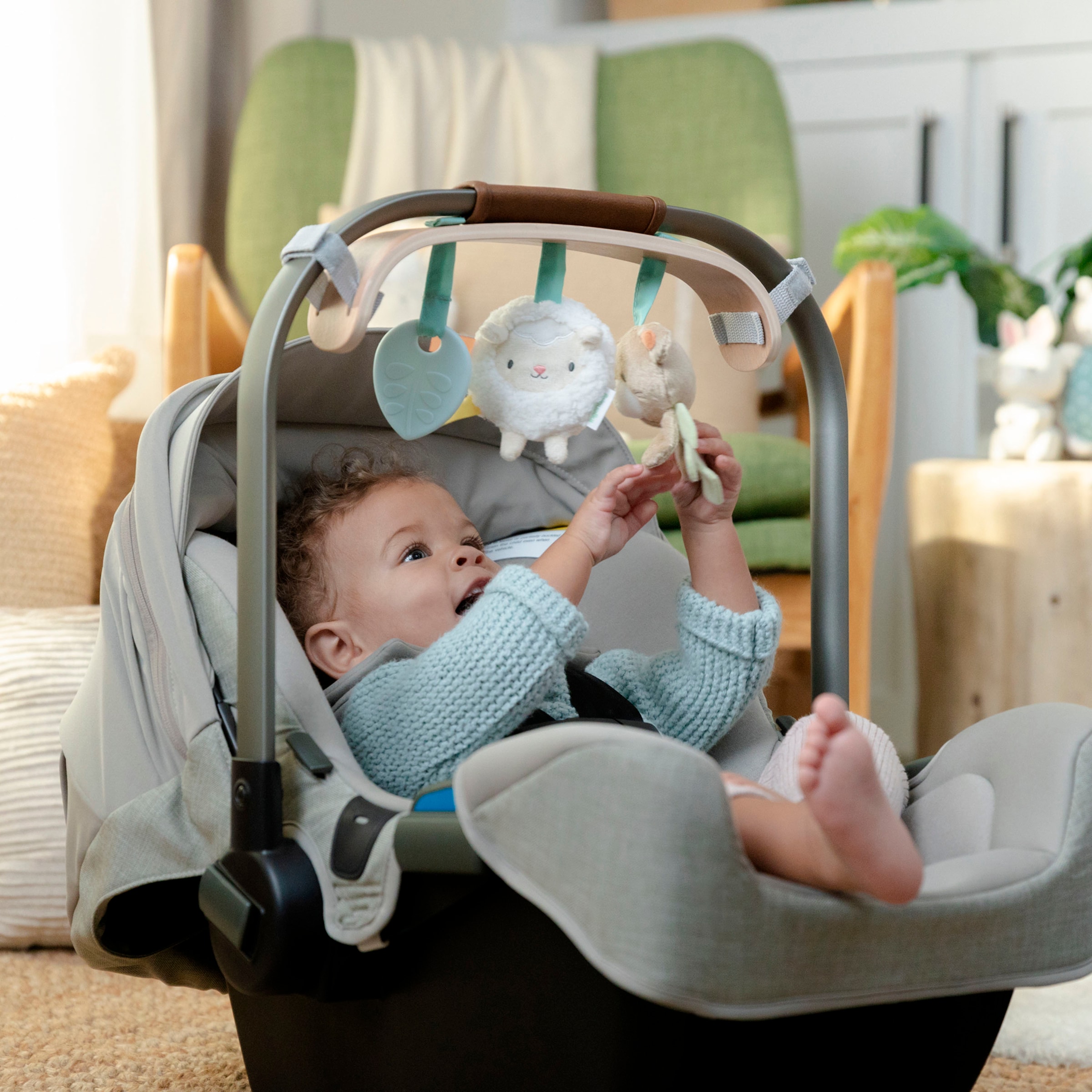 ingenuity Kinderwagenkette »Wonder & Wood Carrier Toybar«