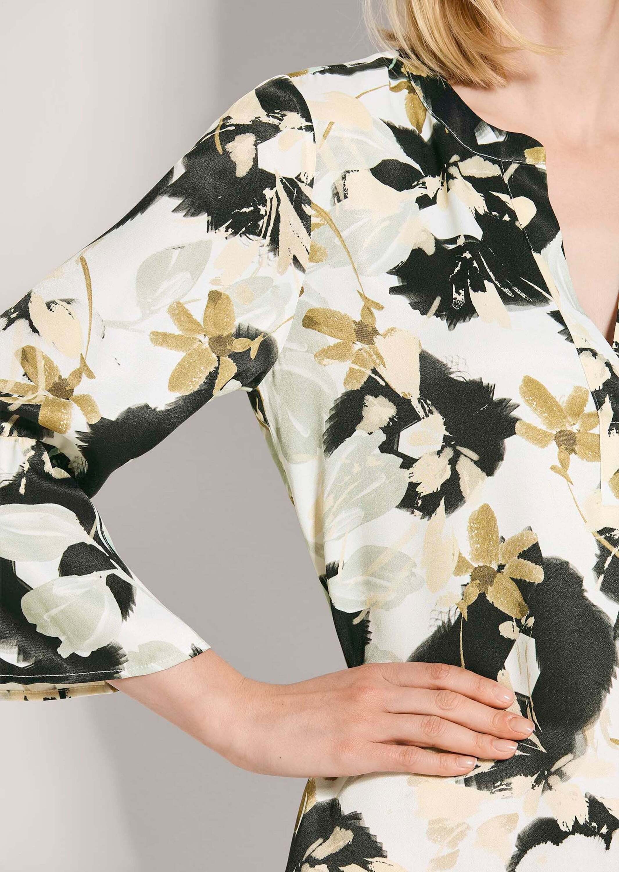 MADELEINE Sommerkleid »Viskosekleid Print-Kleid mit Volants«