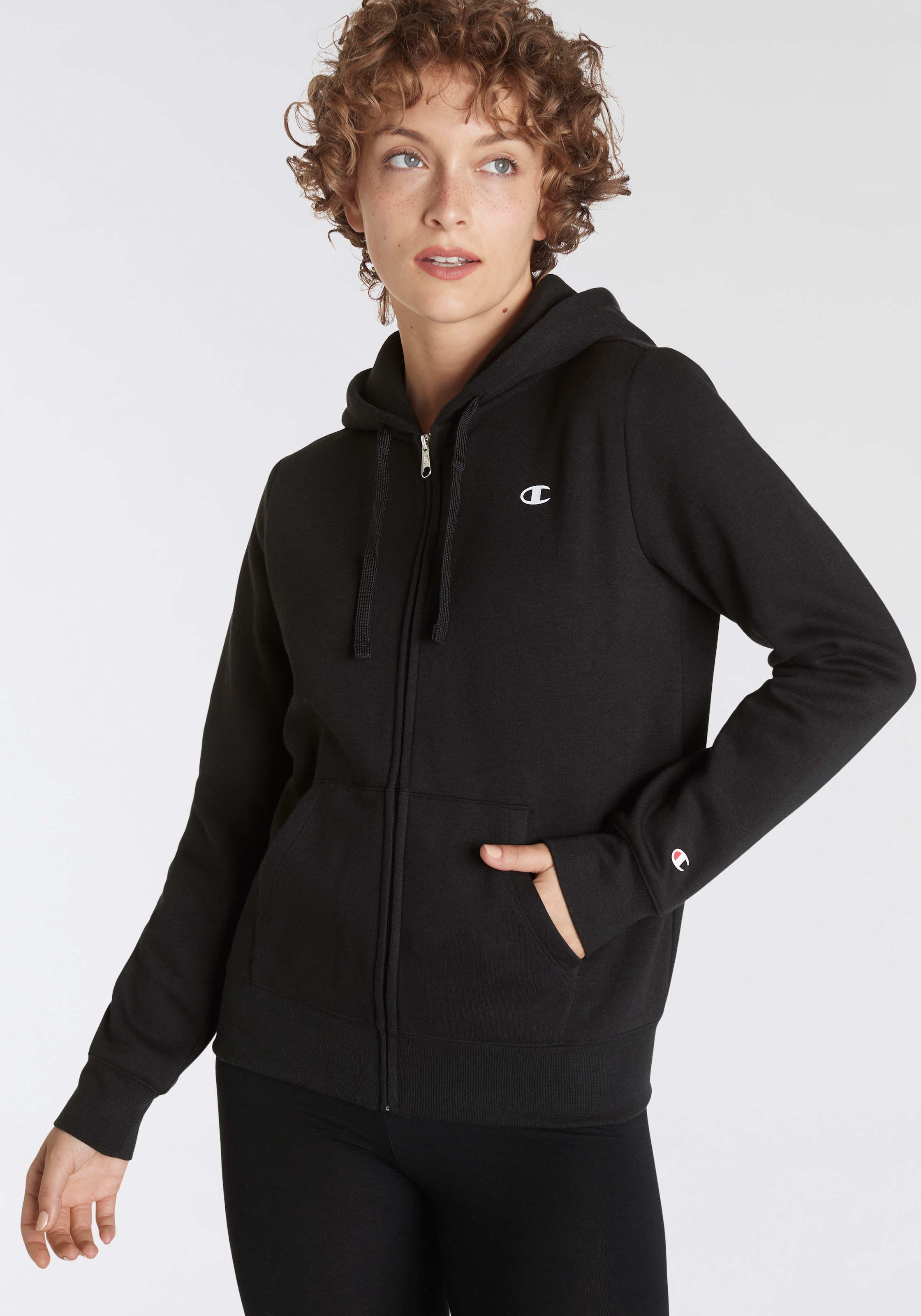 Sweatjacke Hooded Full »Basic Sweatshirt« bestellen OTTO Online Champion Shop Zip im