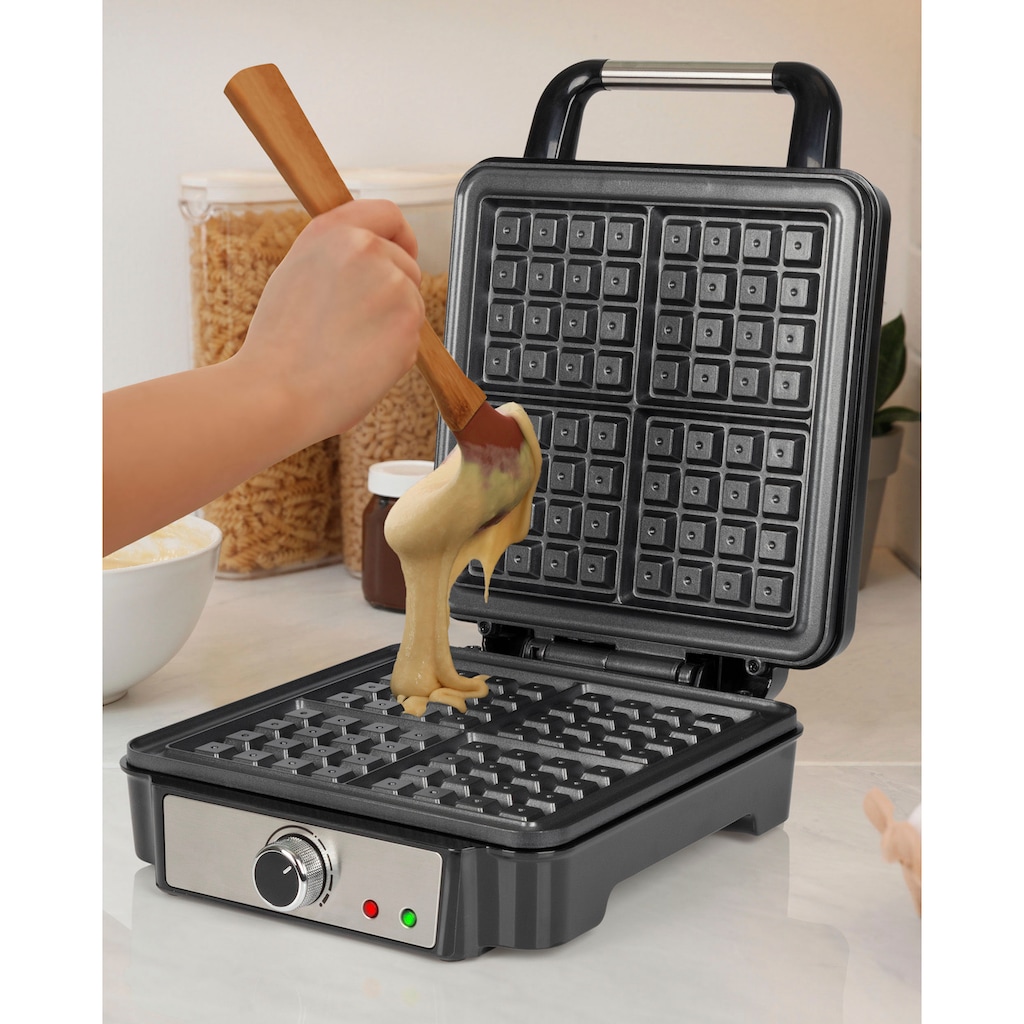 ProfiCook Waffeleisen »PC-WA 1241 inox«, 1200 W