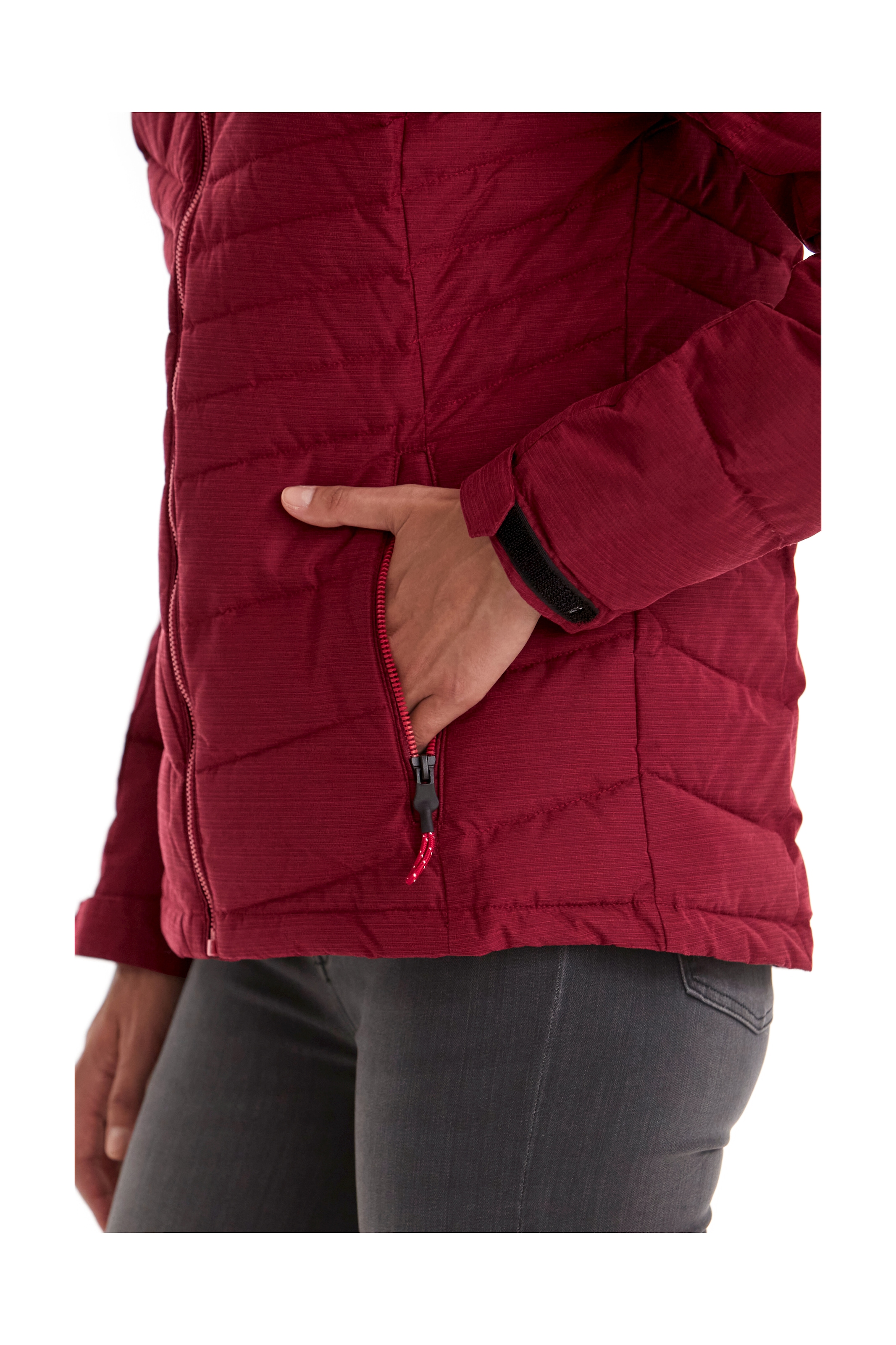 Killtec Steppjacke »KOW 149 WMN QLTD JCKT«, Wasser- und windabweisend, atmungsaktiv, abnehmbare Kapuze