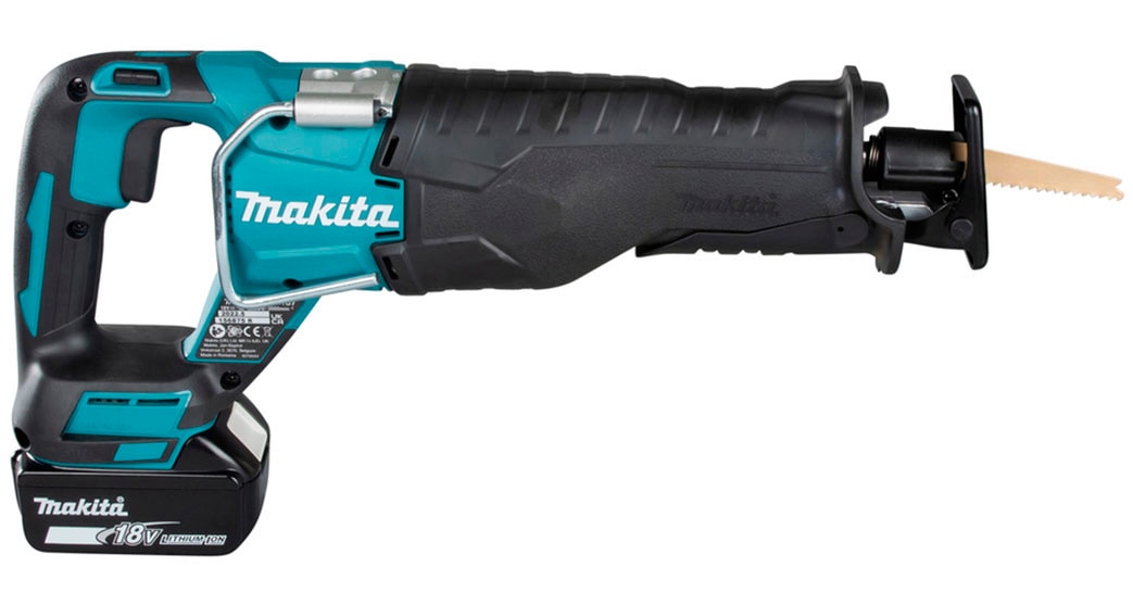 Makita Akku-Säbelsäge »DJR187ZK«, (Set), 18 V, ohne Akku, mit Transportkoffer