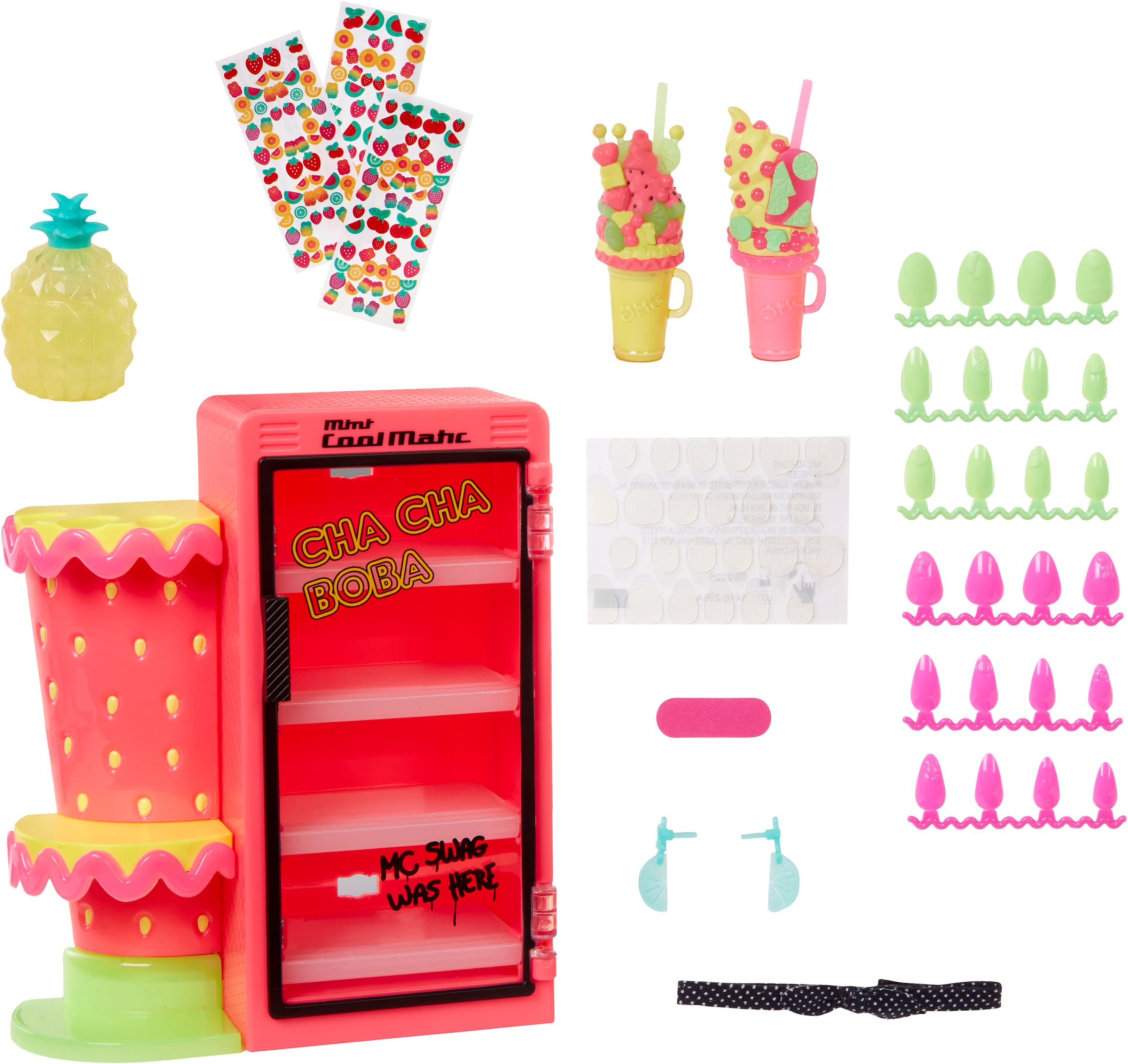 L.O.L. SURPRISE! Anziehpuppe »OMG Sweet Nails™ - Pinky Pops Fruit Shop«