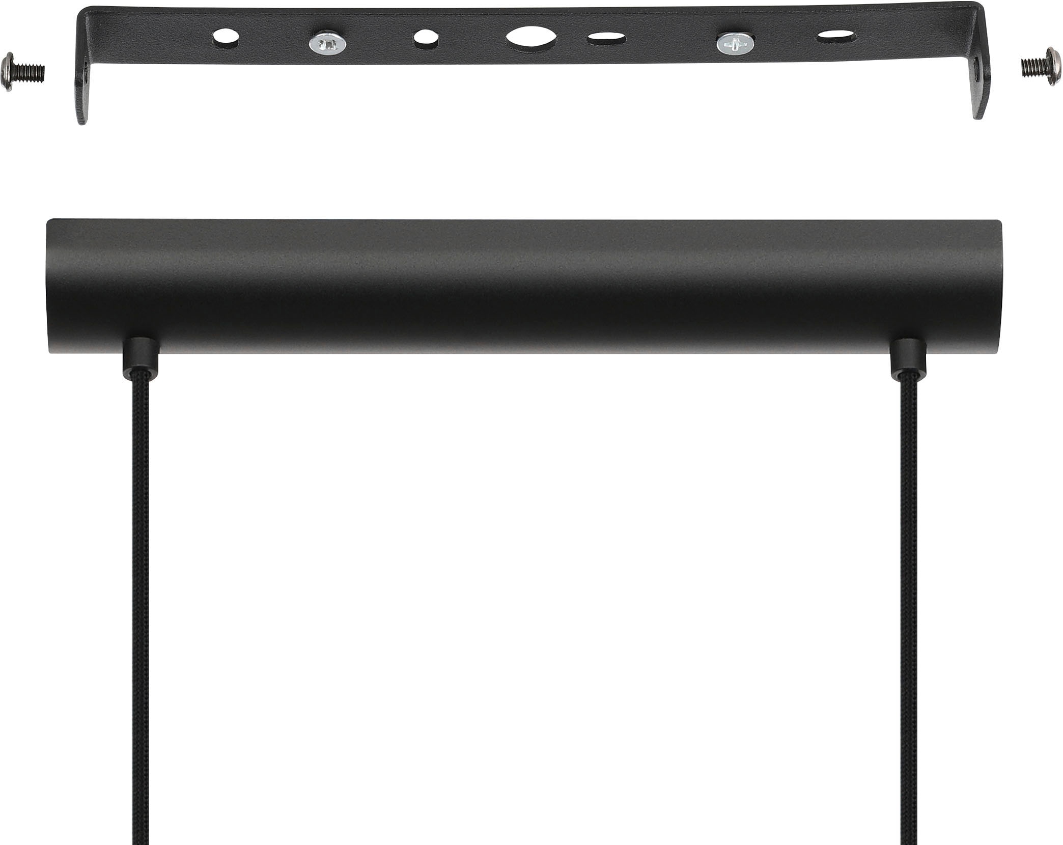 EGLO Deckenleuchten »ZARAGOZA«, Leuchtmittel E27 | Leuchtmittel wechselbar-ohne Leuchtmittel, Hängeleuchte in schwarz aus Stahl - exkl. E27 - 2X40W