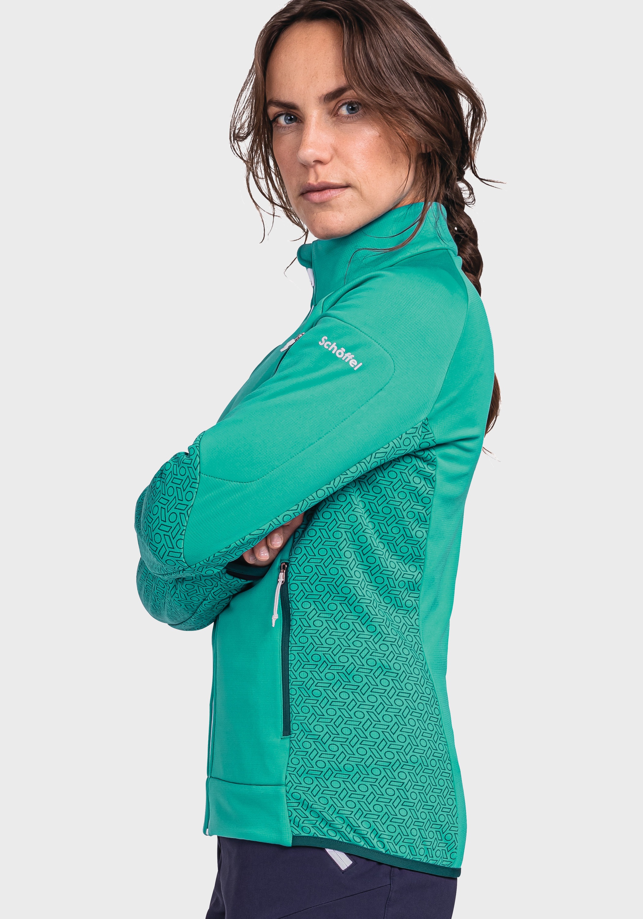 Schöffel Fleecejacke »Fleece Jacket Schruns L«, ohne Kapuze