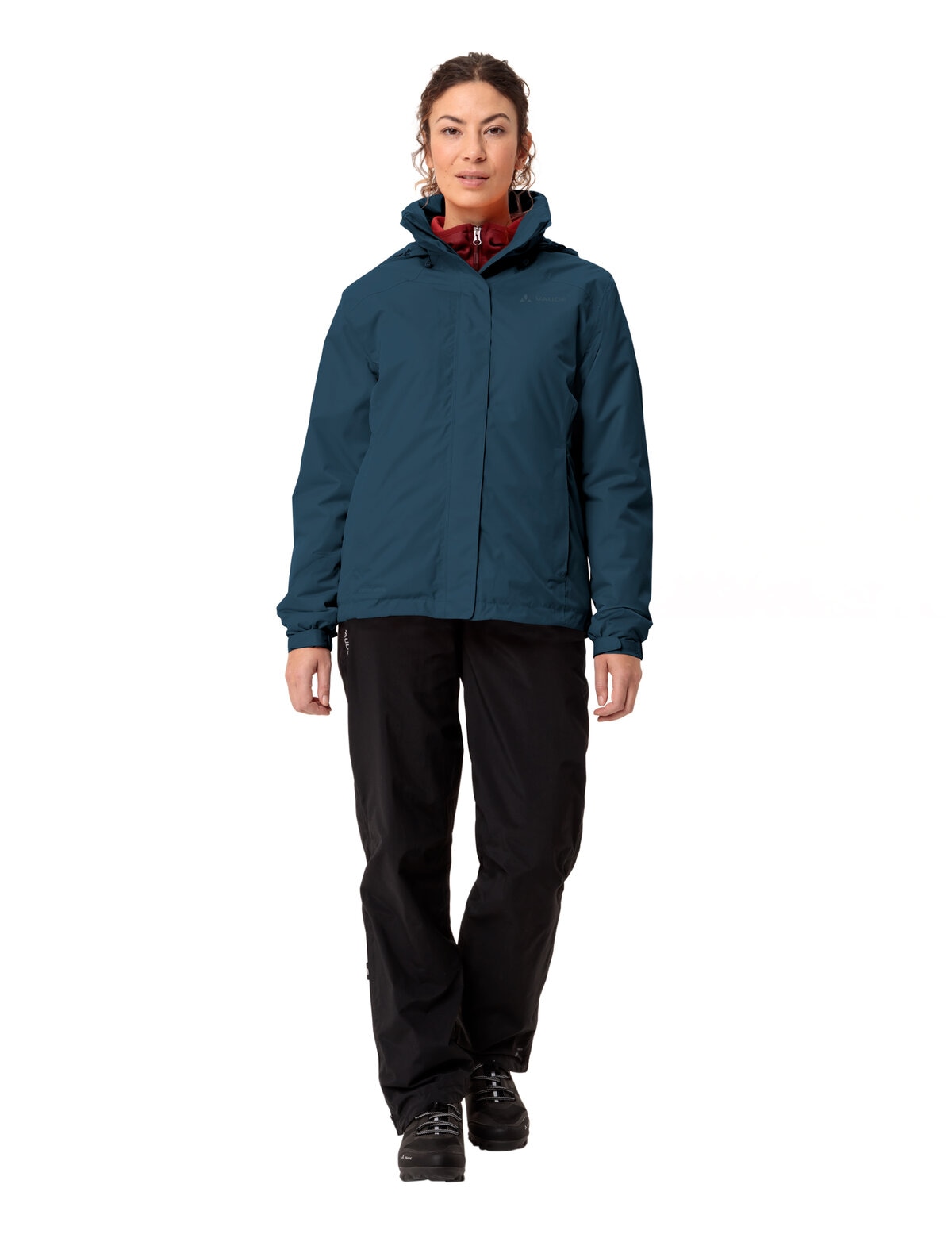 VAUDE Fahrradjacke »WOMEN'S ESCAPE BIKE WARM JACKET«, (1 St.), mit Kapuze, Wasserdicht, winddicht und atmungsaktiv