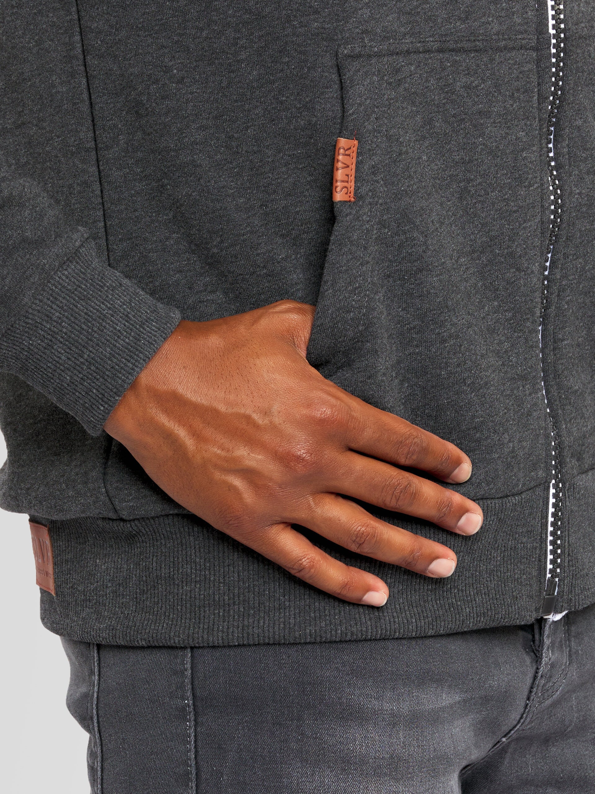 Alessandro Salvarini Sweatjacke »Alessandro Salvarini Herren Sweatjacke AS292«
