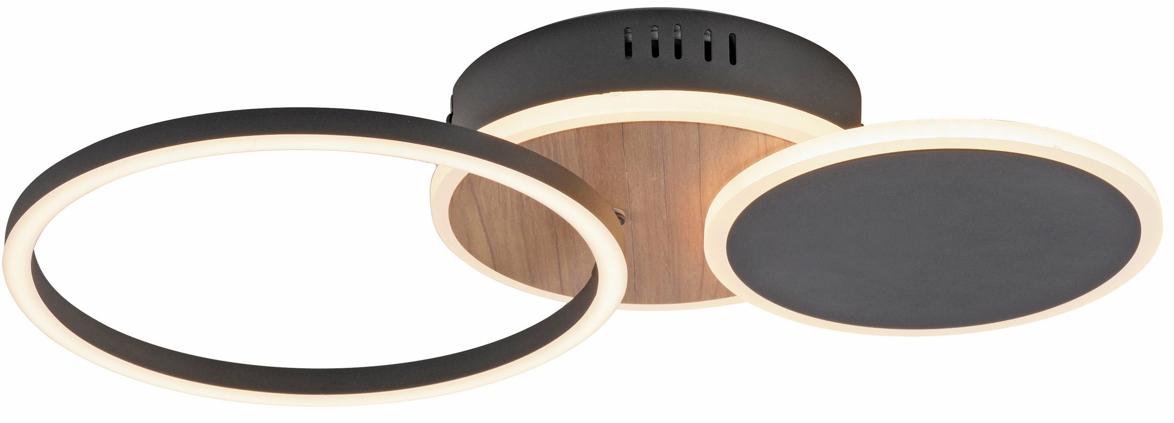 JUST LIGHT Deckenleuchte »SEVENT«, 1 flammig, Leuchtmittel LED-Board | LED fest integriert, LED