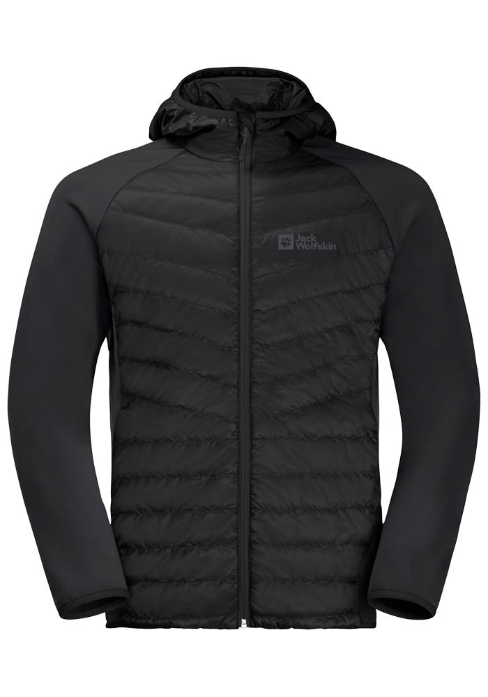 Jack Wolfskin Hybridjacke »ROUTEBURN PRO HYBRID M«, mit Kapuze