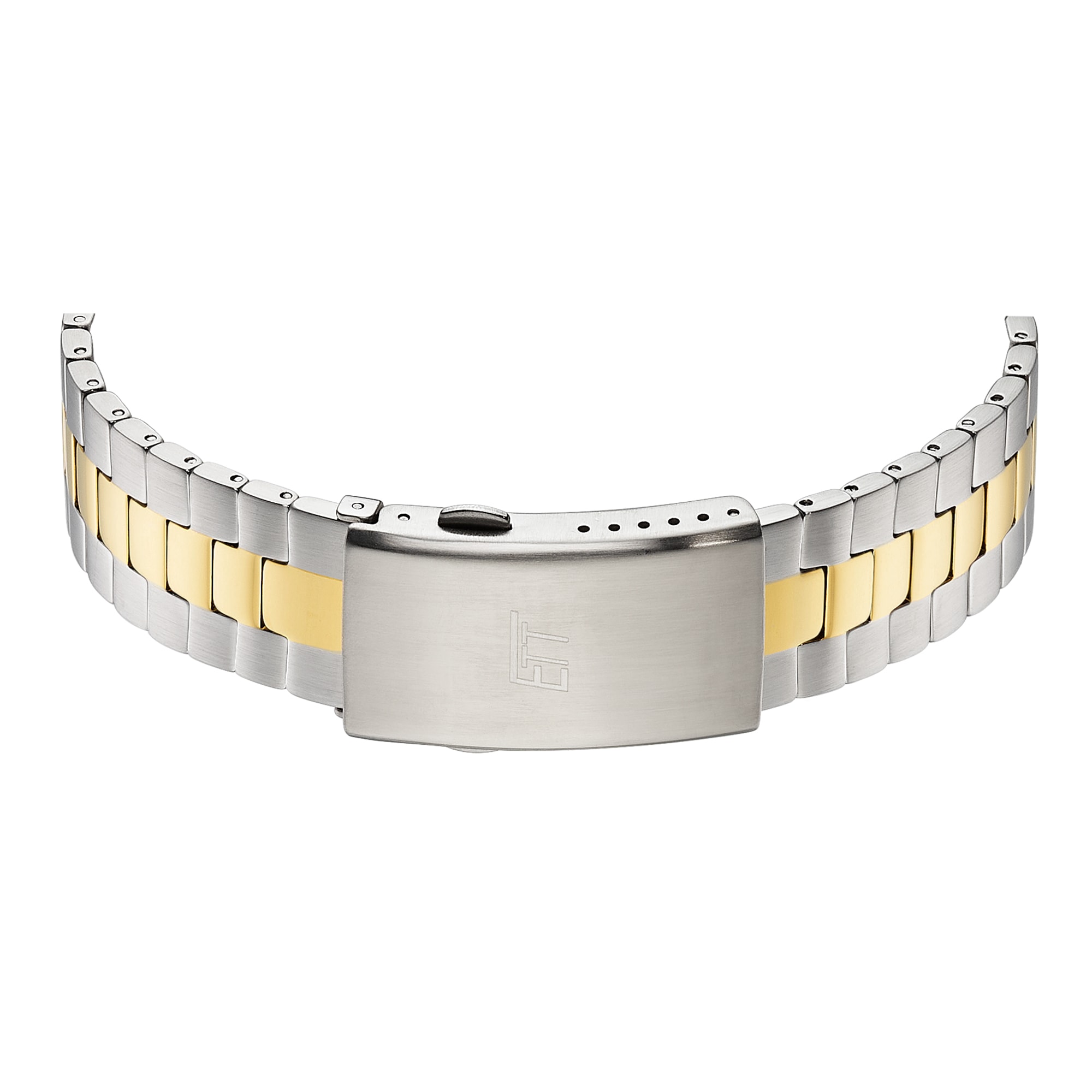ETT Solaruhr Armbanduhr, Damenuhr, Herrenuhr, Partneruhr, Edelstahlarmband
