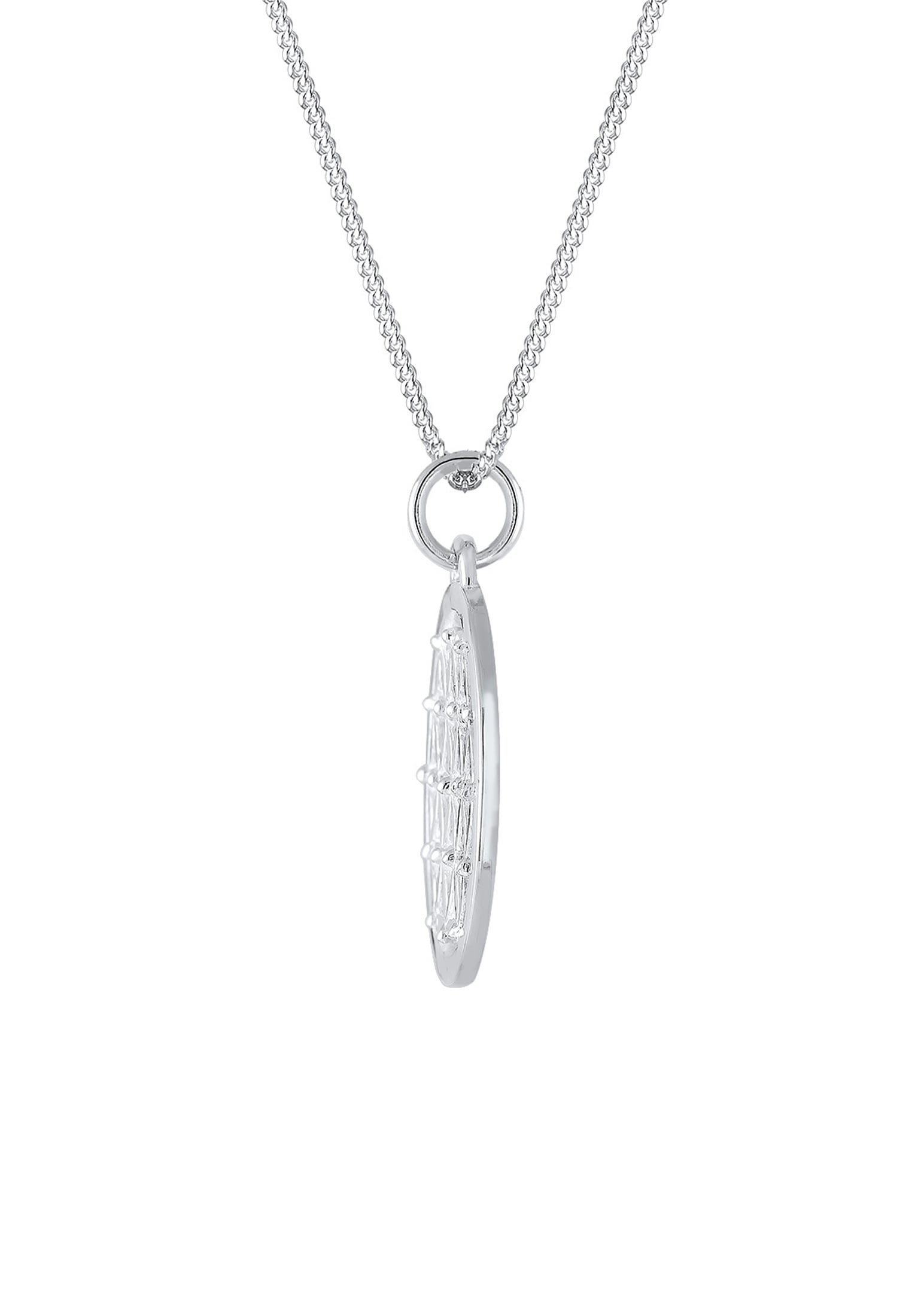 Elli Kette mit Anhänger »Halskette Anhänger Blume des Lebens 925 Sterling Silber«