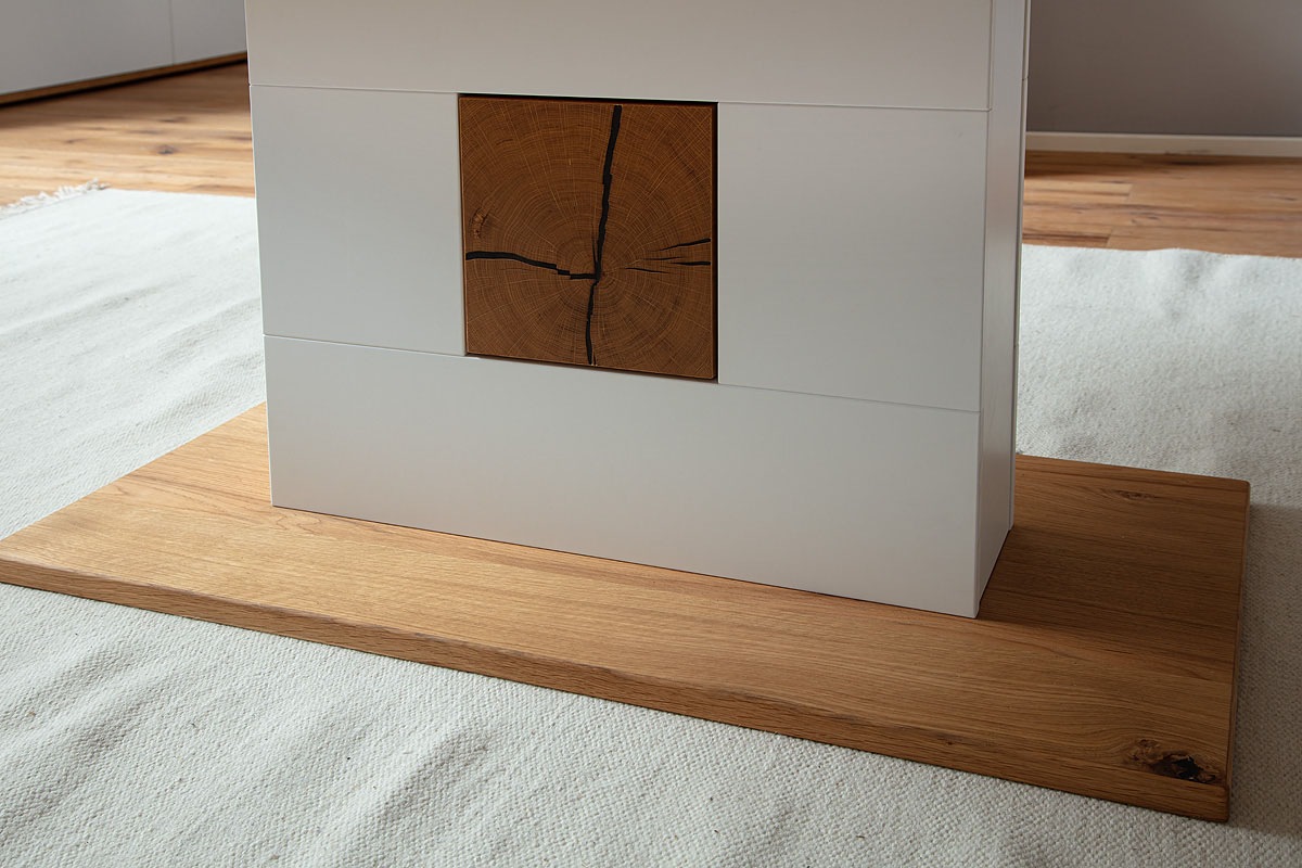 MCA furniture Esstisch »Matadi Esstisch«, (1 St.), Tisch, Auszug, Synchronauszug, Weiß, Holzabsetzung, 180-230cm