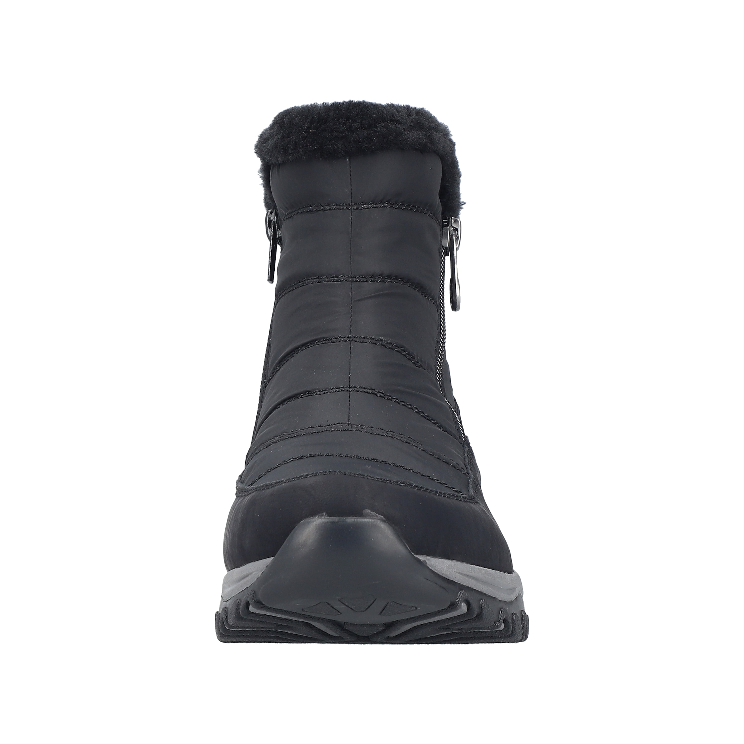 Rieker Winterboots  Winterstiefelette, Snowboots mit Reißverschlüsse und Warmfutter