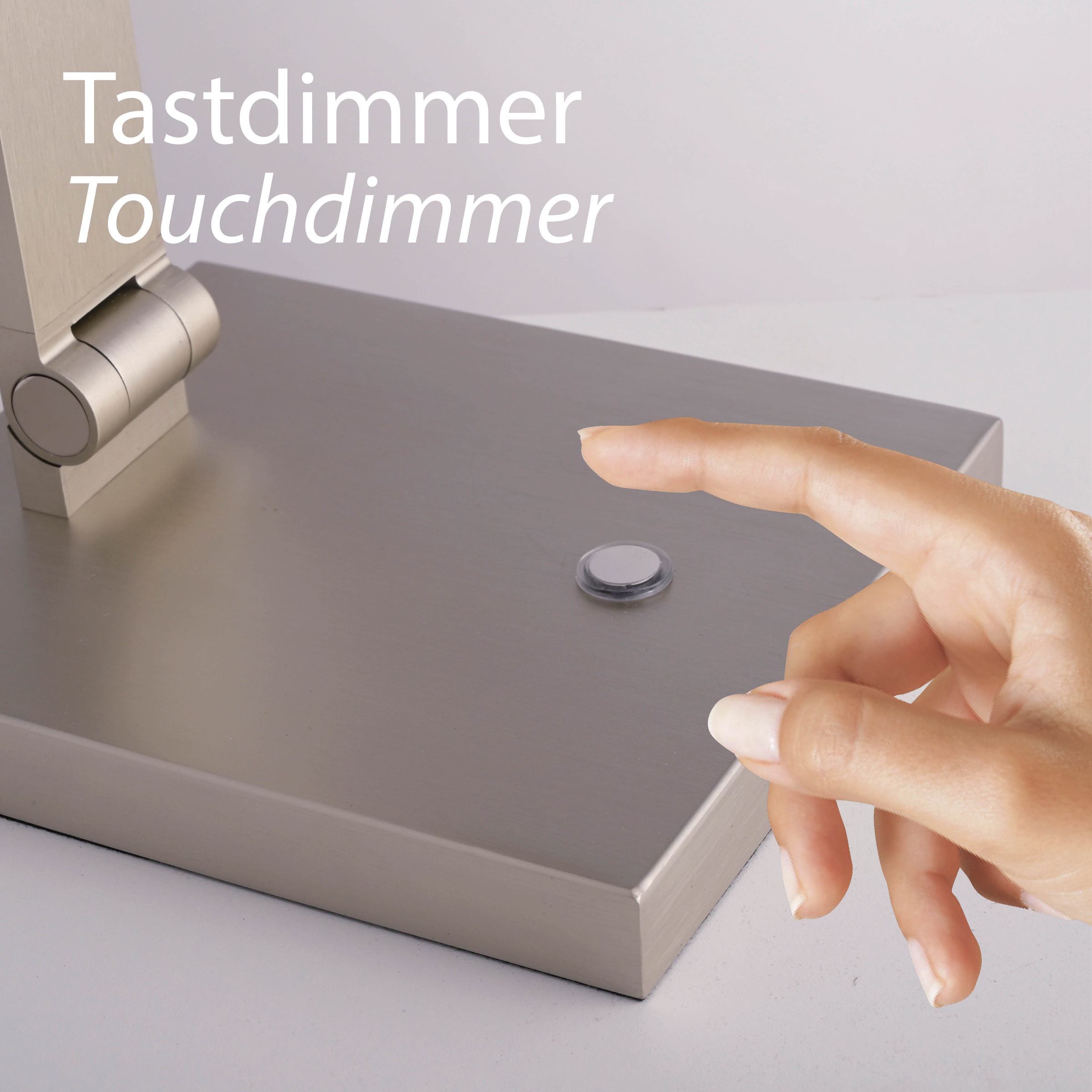 Paul Neuhaus LED Tischleuchte »SAMSKY« LED-Board 1 Stk. warmweiß - kaltweiß Touchdimmer, CCT 2700-5000K, Memoryfunktion, Höhenverstellbar