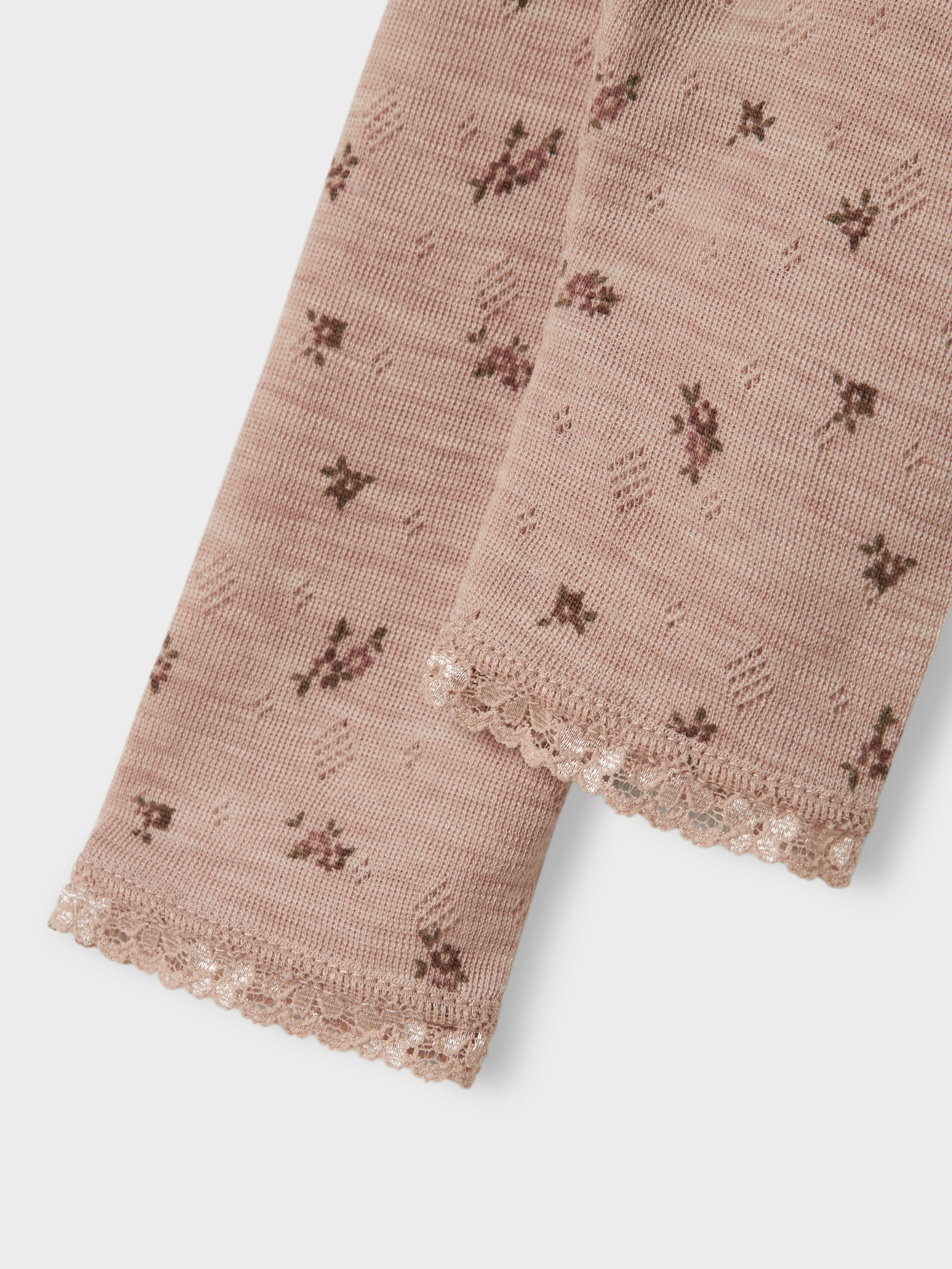 Name It Leggings »NBFWANG WOOL NEEDLE LEGGING NOOS«, aus reiner Merinowolle