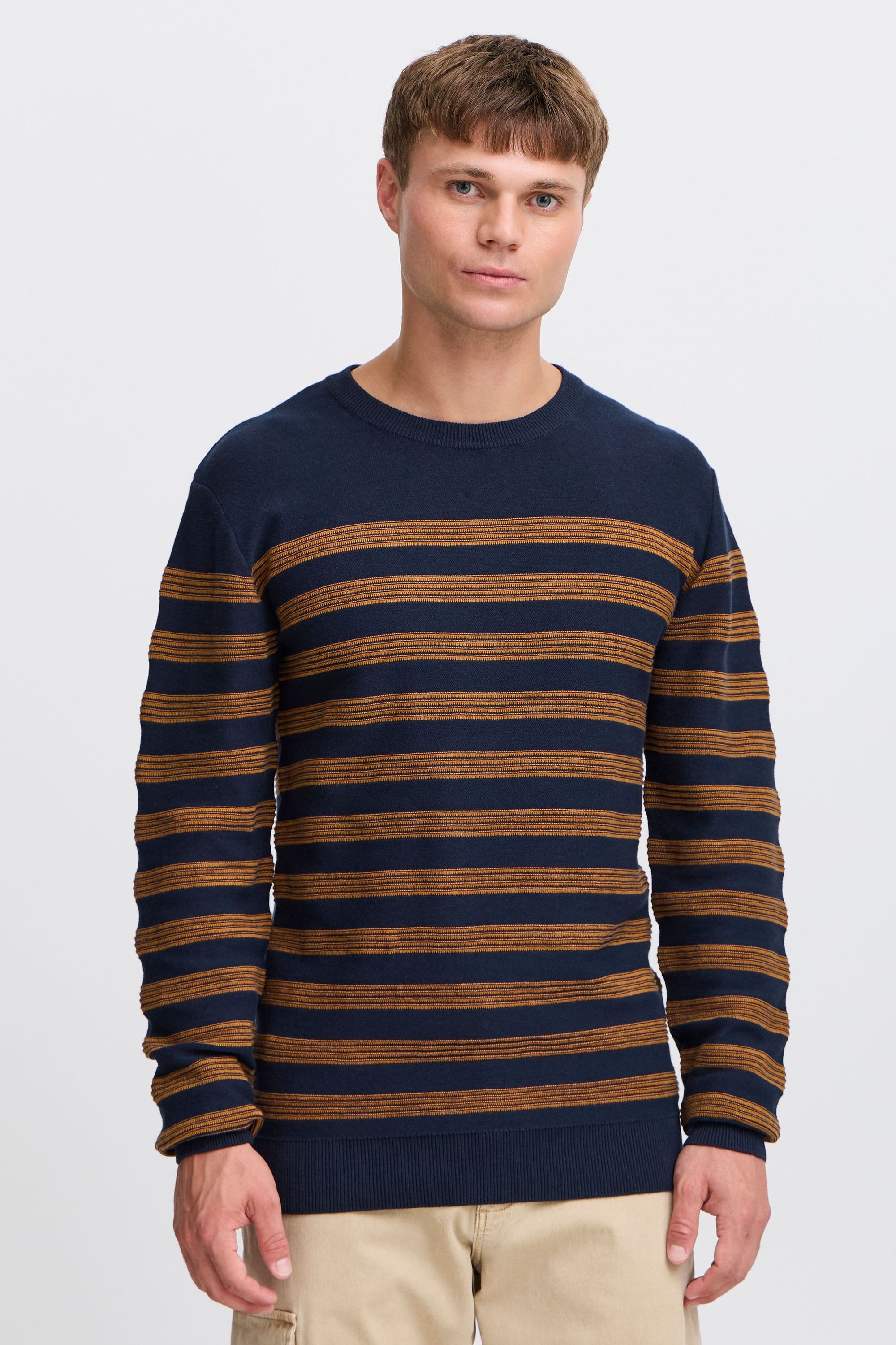 Indicode Strickfleece-Pullover »Strickpullover IDPanloop«