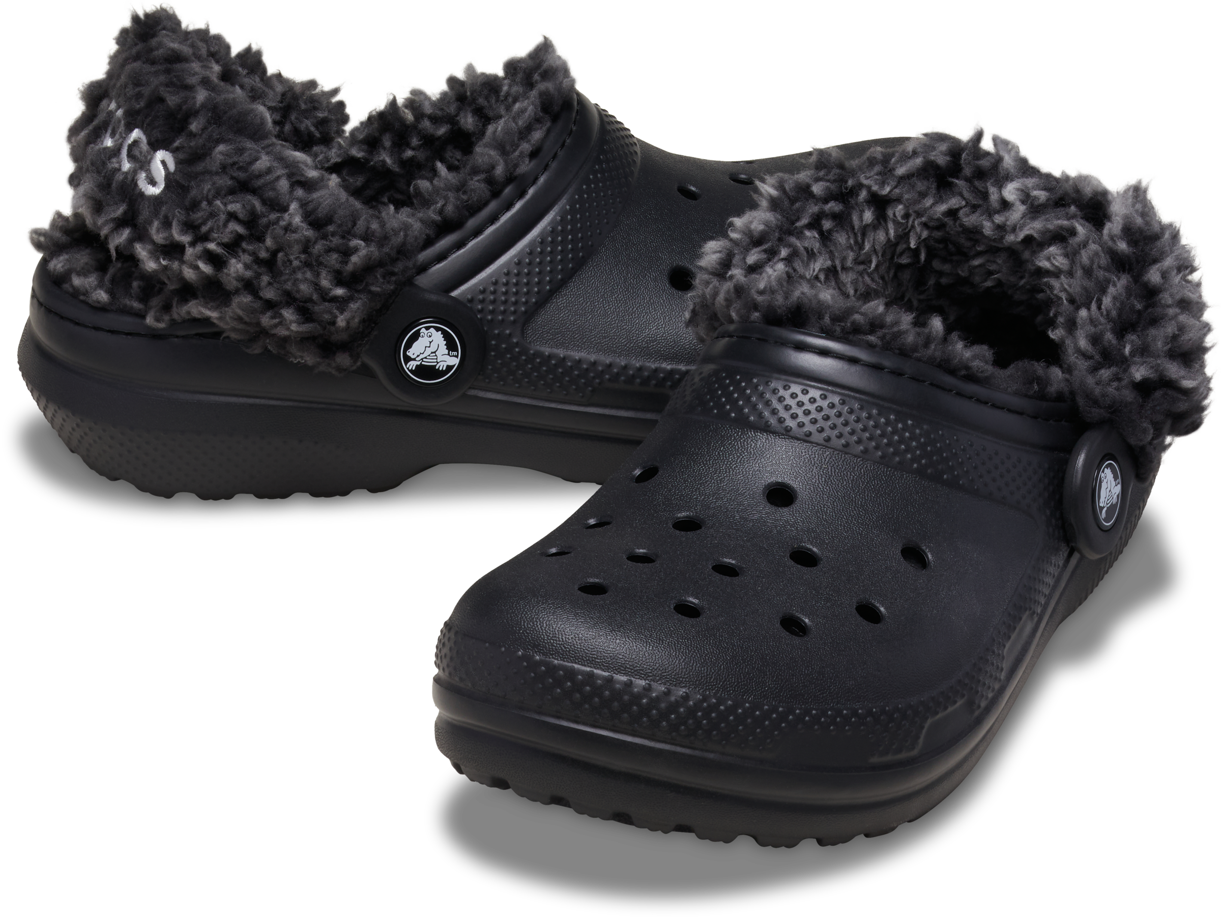 Crocs Clog »Classic Fleece Lined Clog«  Schlupfschuh, Hausschuh mit schwenkbarem Fersenriemen, Leichtgewicht