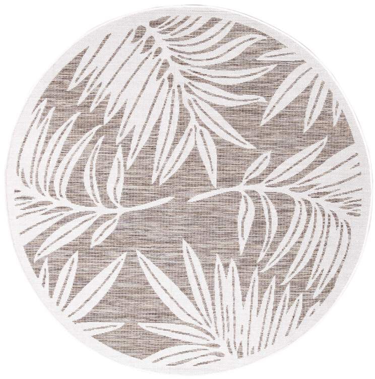Carpet City Outdoorteppich »Outdoor 468«, rund, 5 mm Höhe, UV-beständig, Flachgewebe, auch in quadratischer Form erhältlich