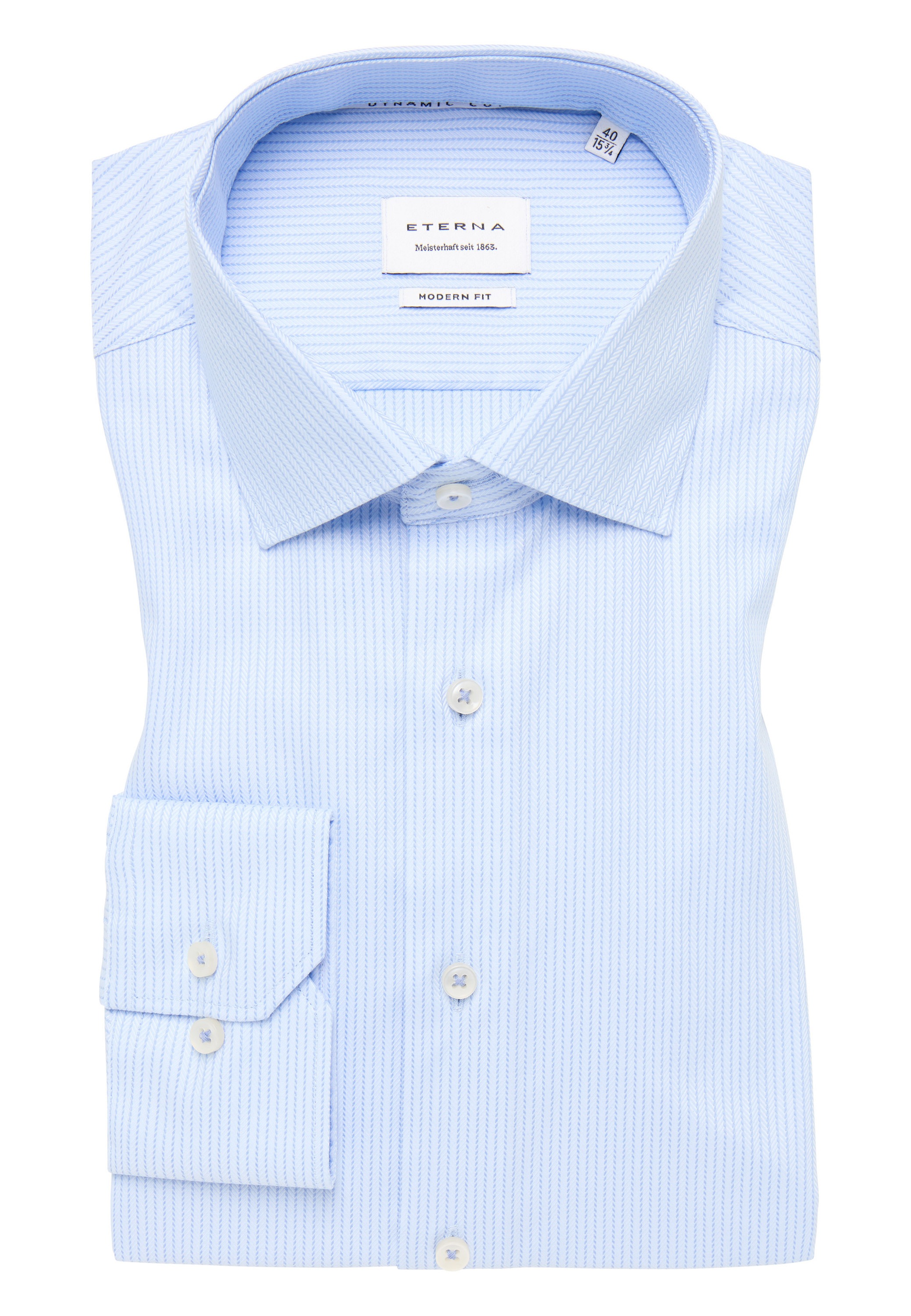 Eterna Langarmhemd »MODERN FIT«, NON IRON (bügelfrei)