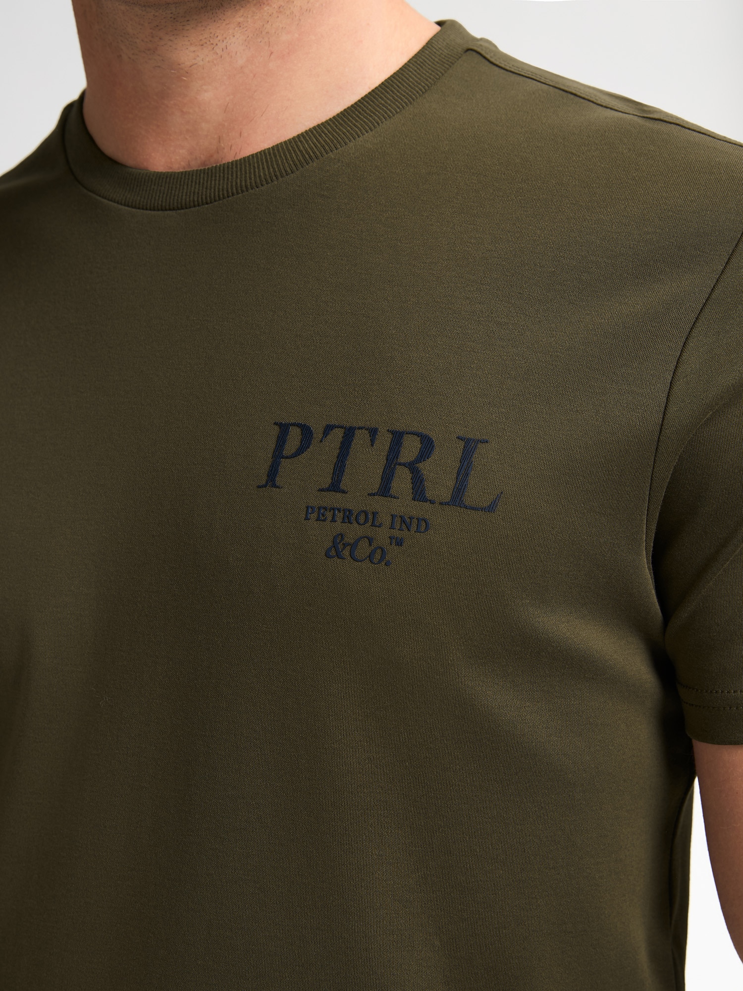 Petrol Industries T-Shirt, mit Logo Schriftzug
