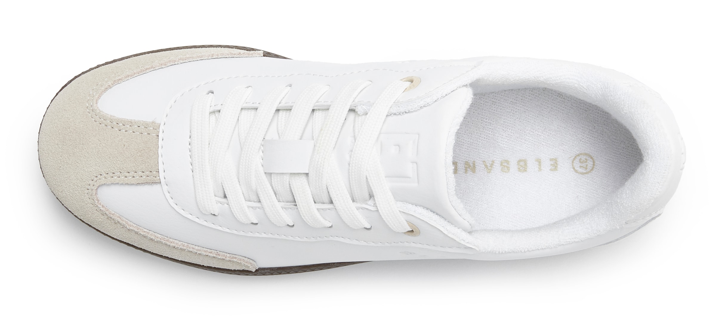 Elbsand Sneaker »Freizeitschuh, Schnürschuh, Turnschuh, Retro Sneaker«  Schnürhalbschuh mit Lederanteil im modernen Retro Look