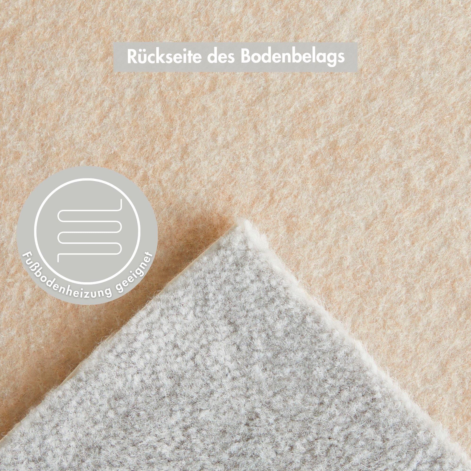 Andiamo Teppichboden »Catania, Velours, Made in Belgium«, rechteckig, 7,5 mm Höhe, meliert, Breite 400 cm oder 500 cm, strapazierfähig & pflegeleicht