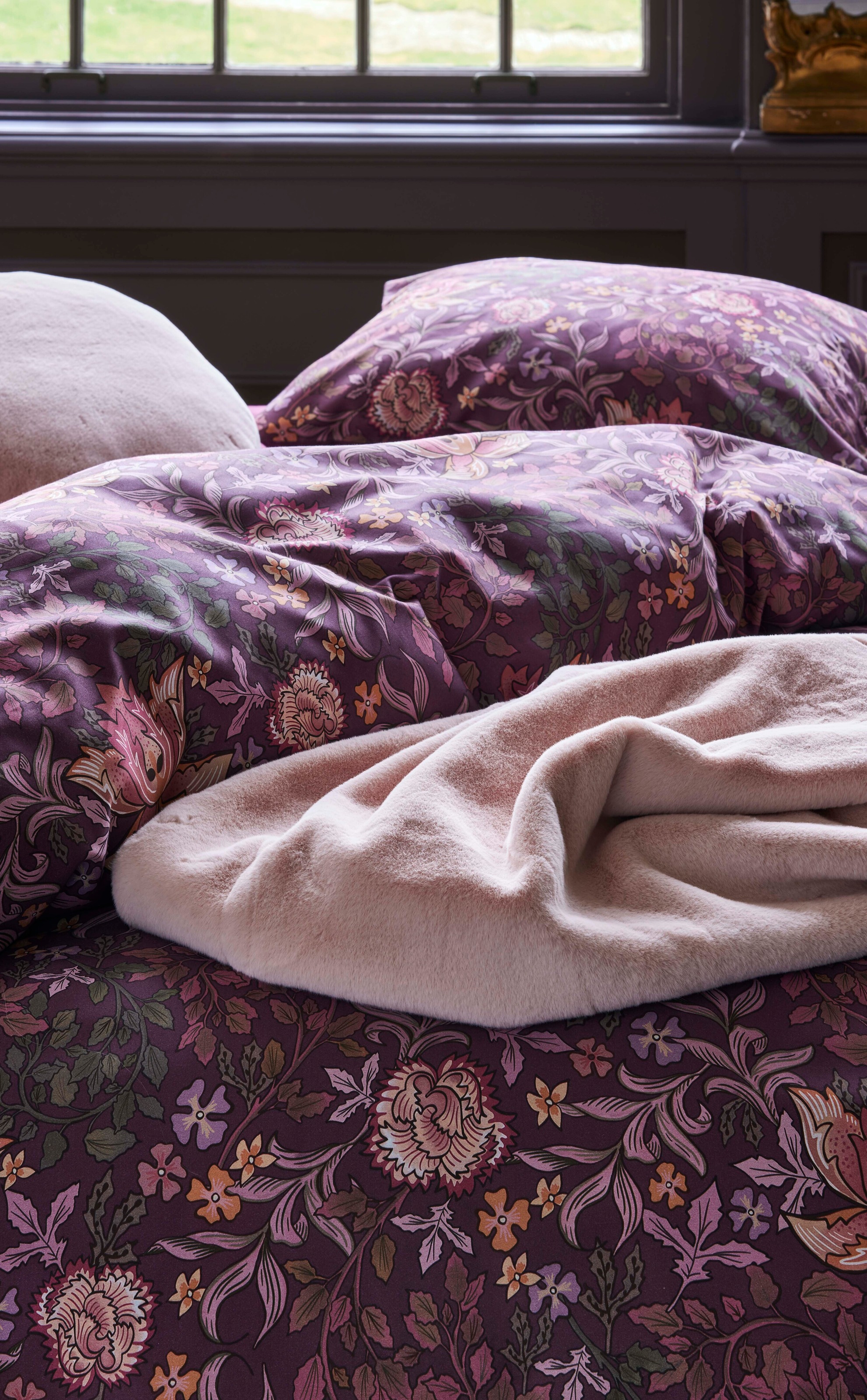 Essenza Wendebettwäsche »Ophelia, Baumwoll-Satin« 2 Stk. tlg.