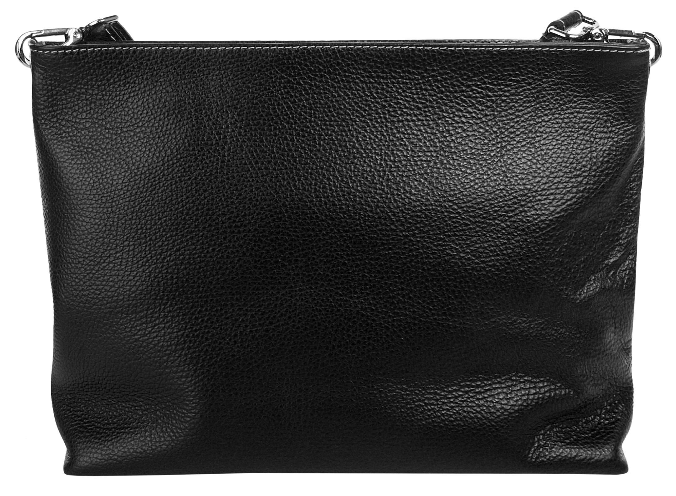 Samantha Look Umhängetasche echt Leder, Made in Italy