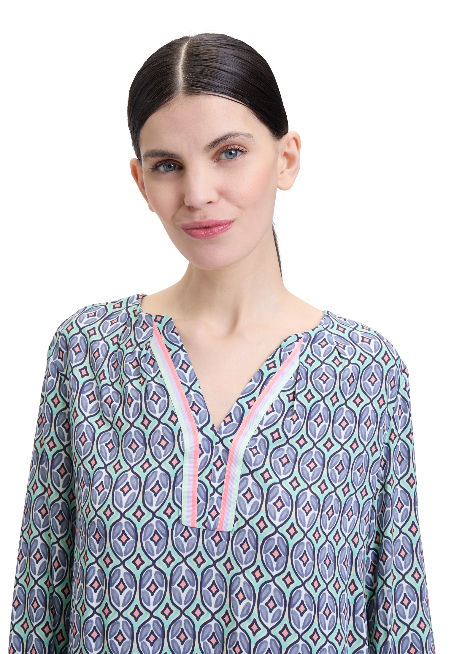 Cartoon Klassische Bluse »Casual-Bluse langarm«