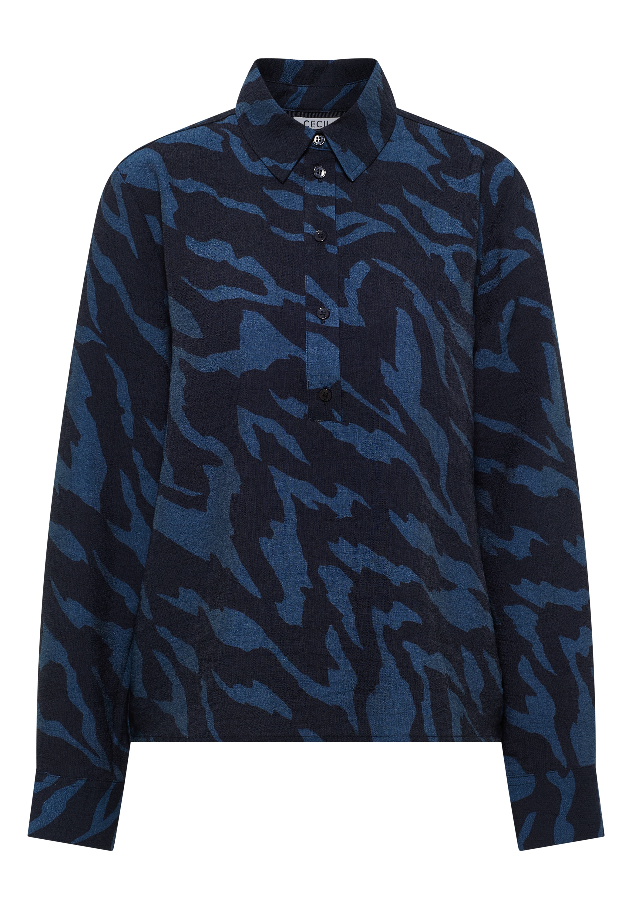 Cecil Hemdbluse, mit All-Over Print
