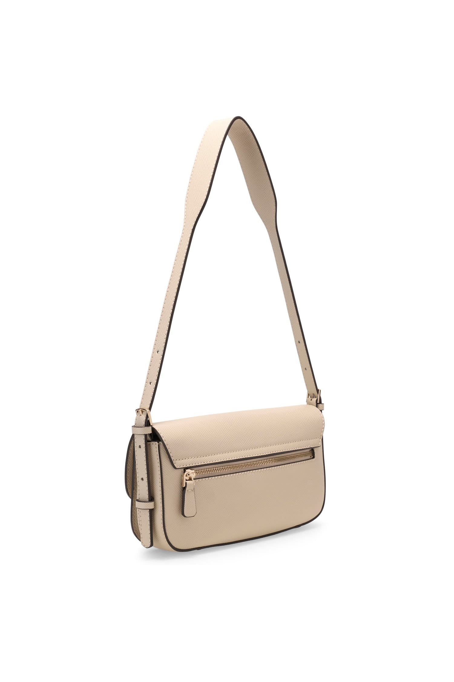 Guess Schultertasche »DANIELLE FLAP SHOULDER BAG« Damen Henkeltasche, Handtasche mit Überschlag