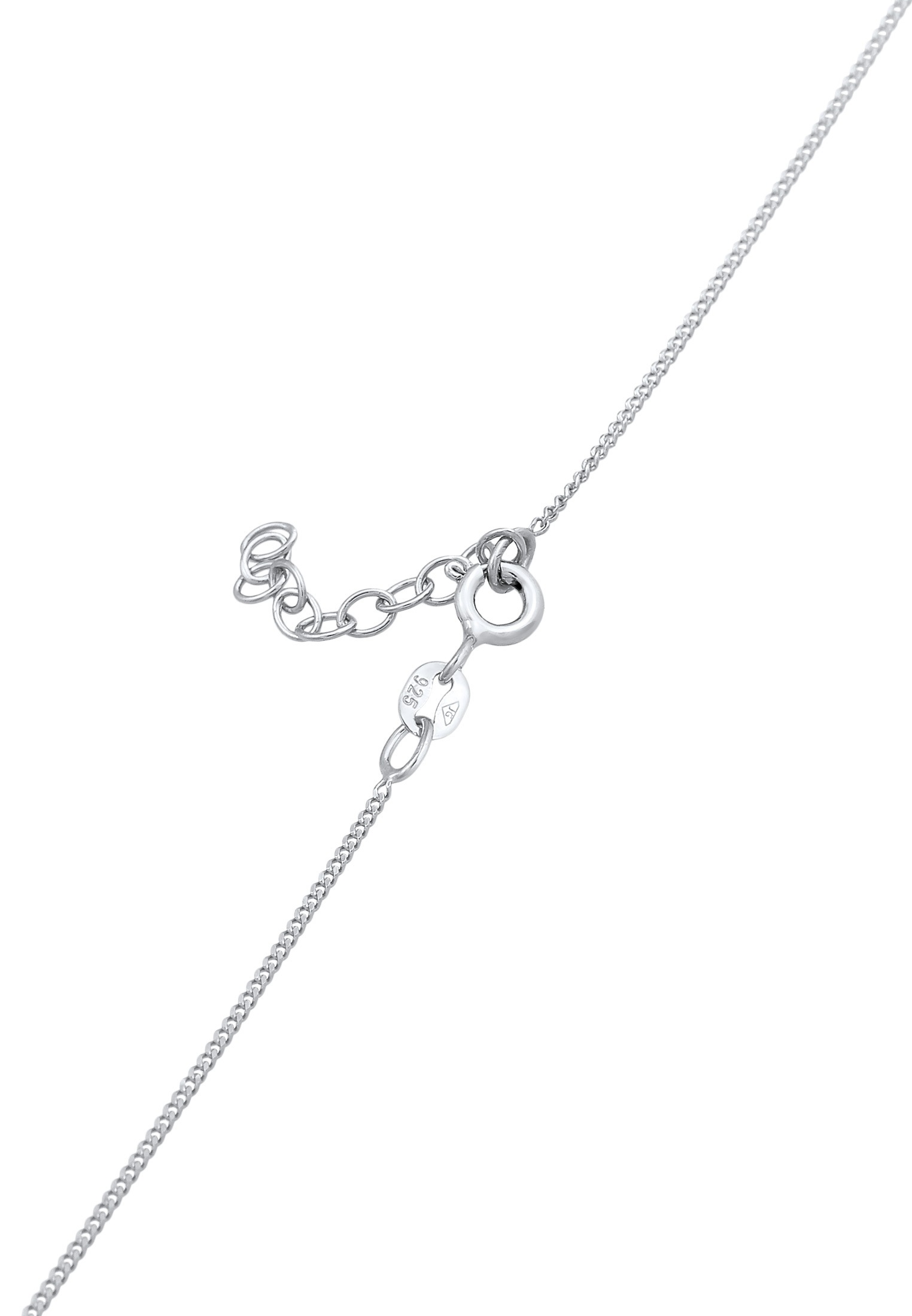 Elli Choker »Halskette Choker Peace Symbol Frieden 925 Silber«