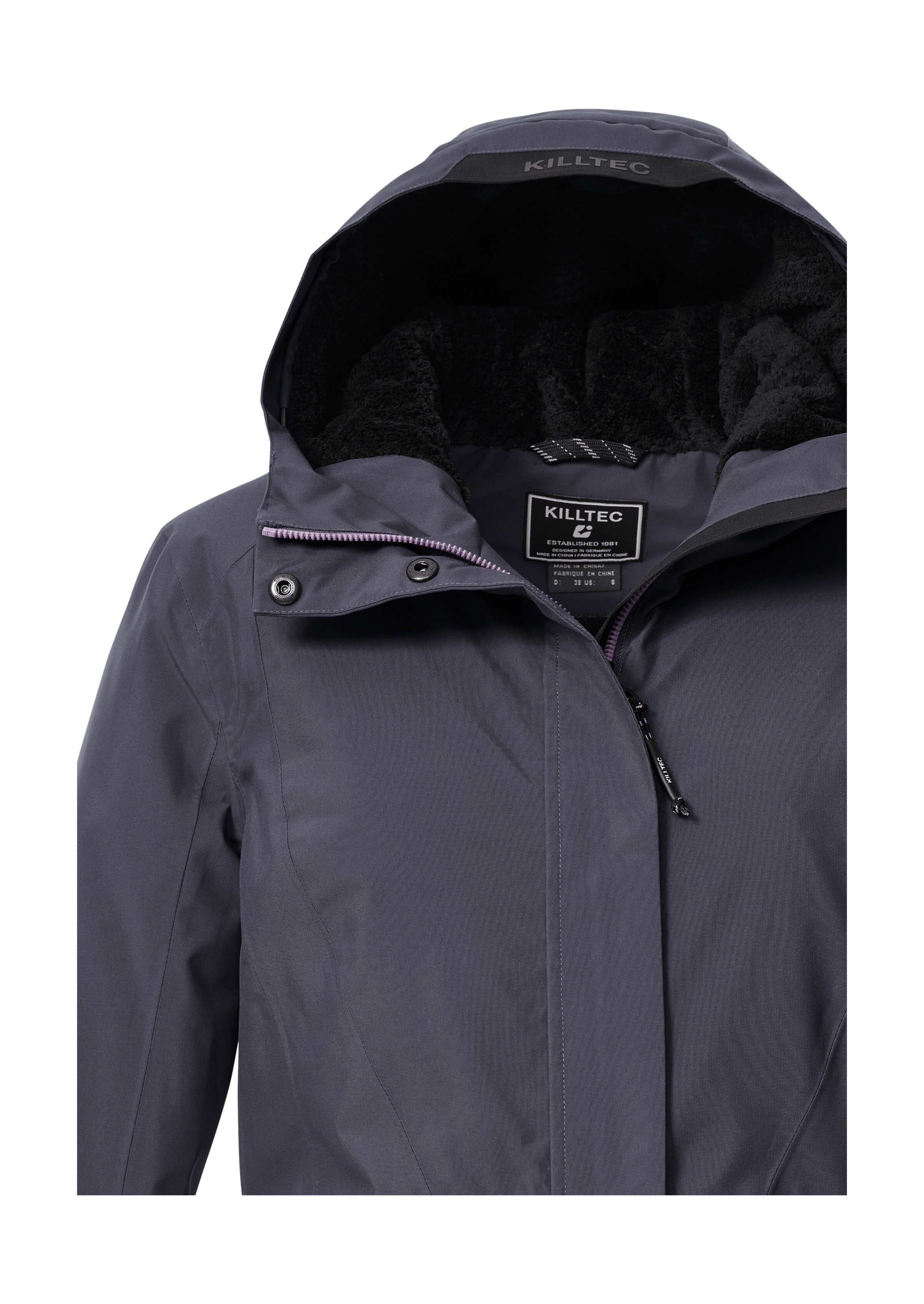Killtec Parka »KOW 19 WMN PRK«, Wasserdichter, atmungsaktiver Damenparka mit verstellbarer Kapuze