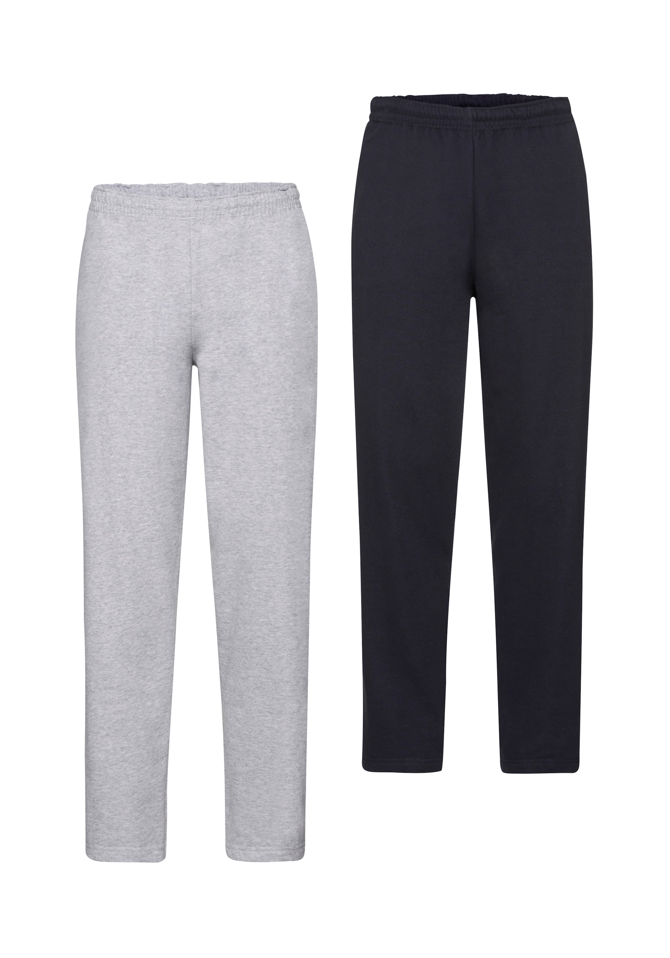 Fruit of the Loom Sweathose  Jogger mit offenem Beinabschluss