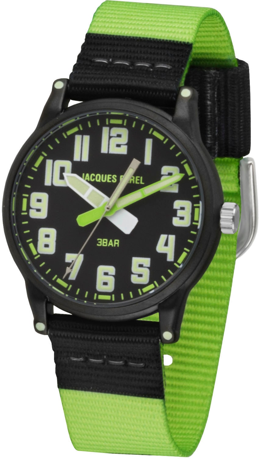 Jacques Farel Quarzuhr »KLM 03«, Armbanduhr, Kinderuhr, ideal auch als Geschenk