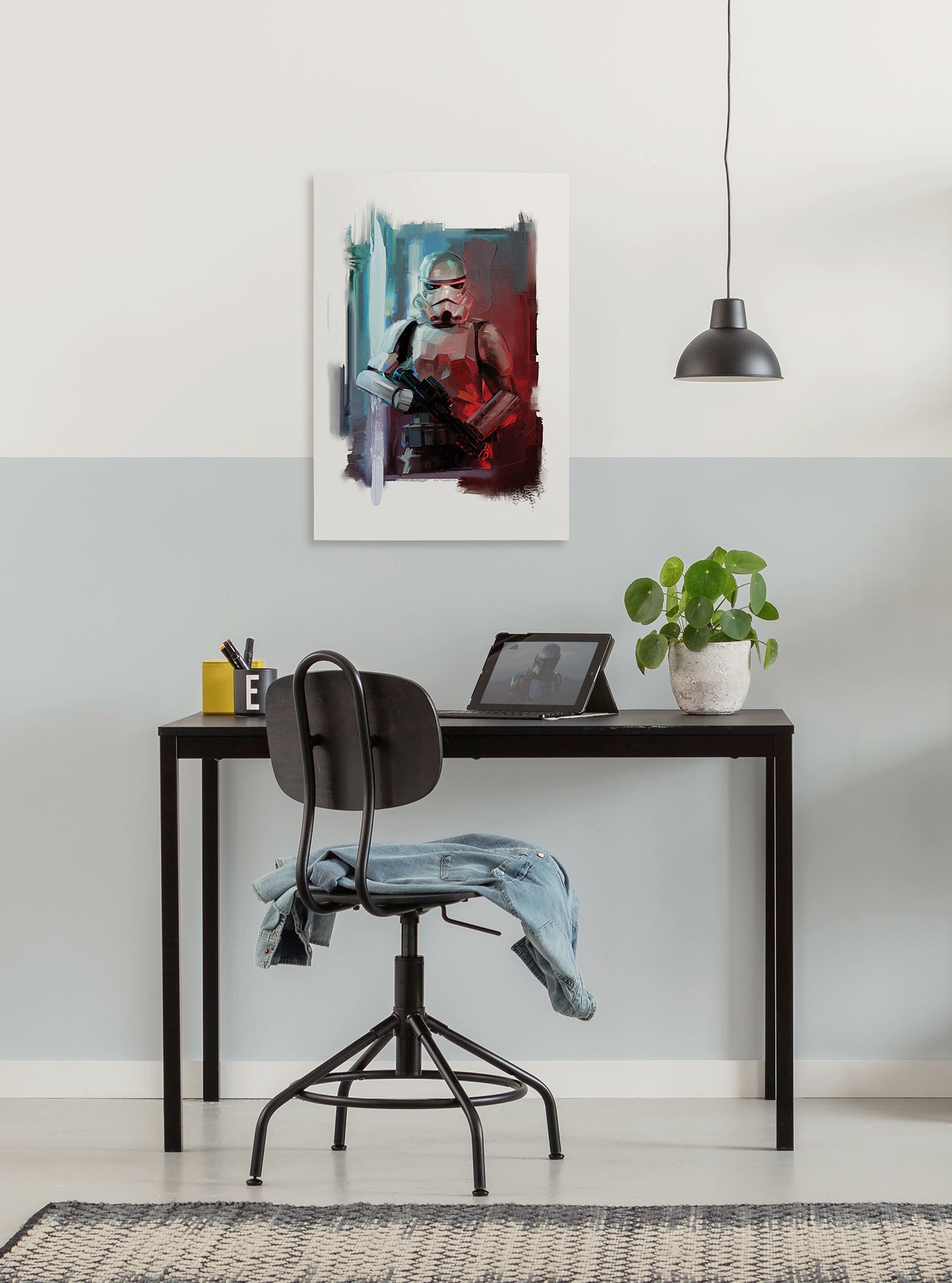 Komar Leinwandbild »Star Wars Stormtrooper Painting«, Disney, (1 St.), 40 x 60 cm (Breite x Höhe) - Kinderzimmer, Dekoration