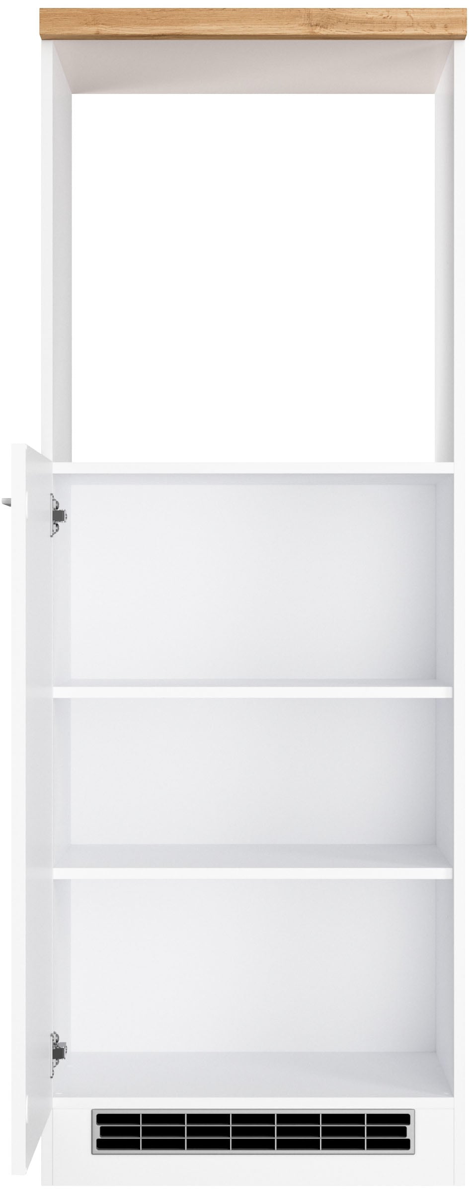 KOCHSTATION Backofenumbauschrank »KS-Milan«, HELD Möbel, Ofenumbauschrank 60 cm, matte oder hochglänzende Fronten