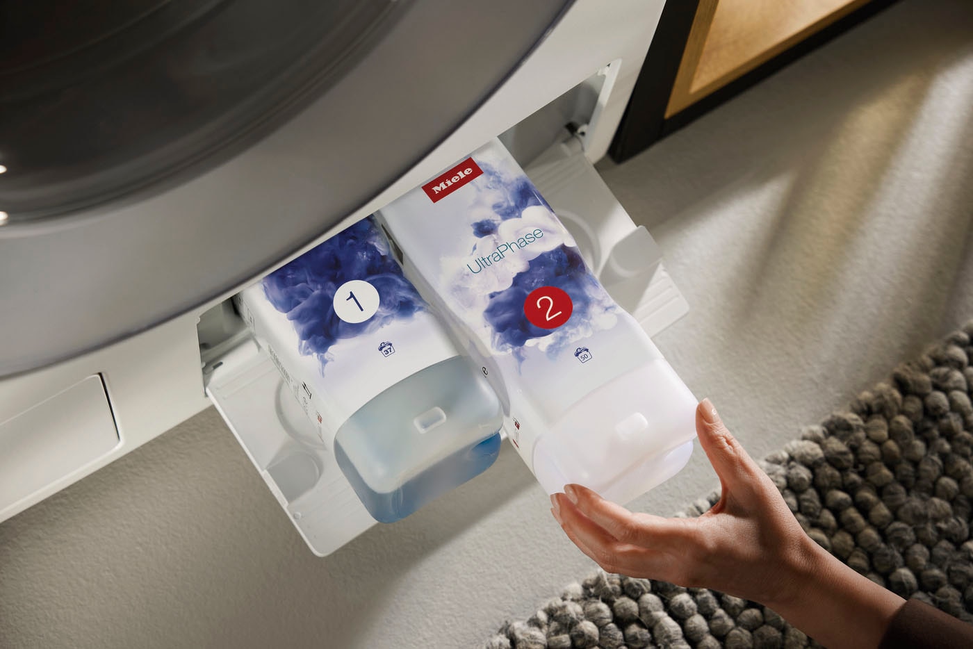 Miele Feinwaschmittel »Set 5x Miele UltraPhase,« bestehend aus UltraPhase 1 und 2 - Halbjahresvorrat