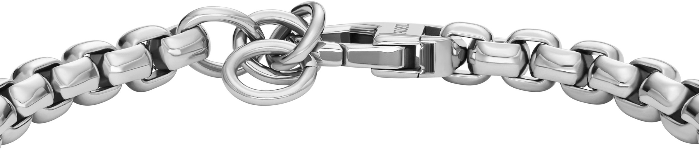 Fossil Armband »Schmuck Geschenk Edelstahl Knox ID Armkette, JF04767040«