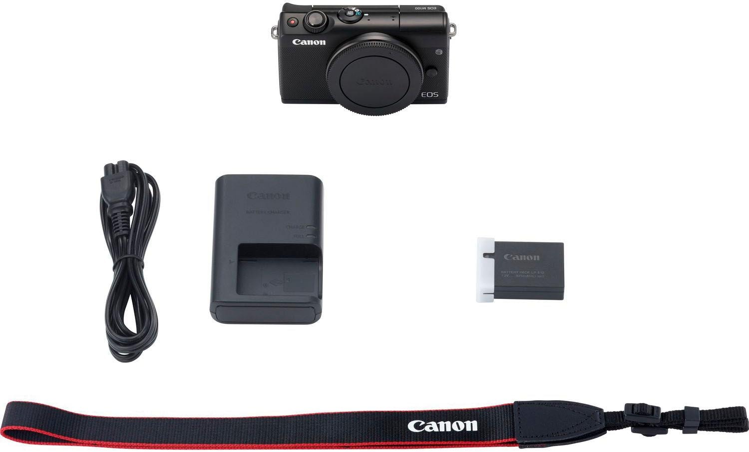 »EOS-M100BODY EU26« Systemkamera-Body (24,2 MP, NFC WLAN (Wi-Fi)...